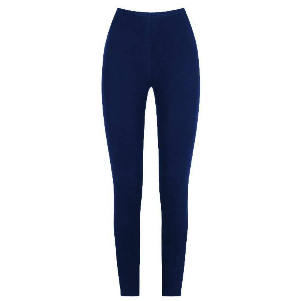 Mey Cotton Pure Leggings - Night Blue