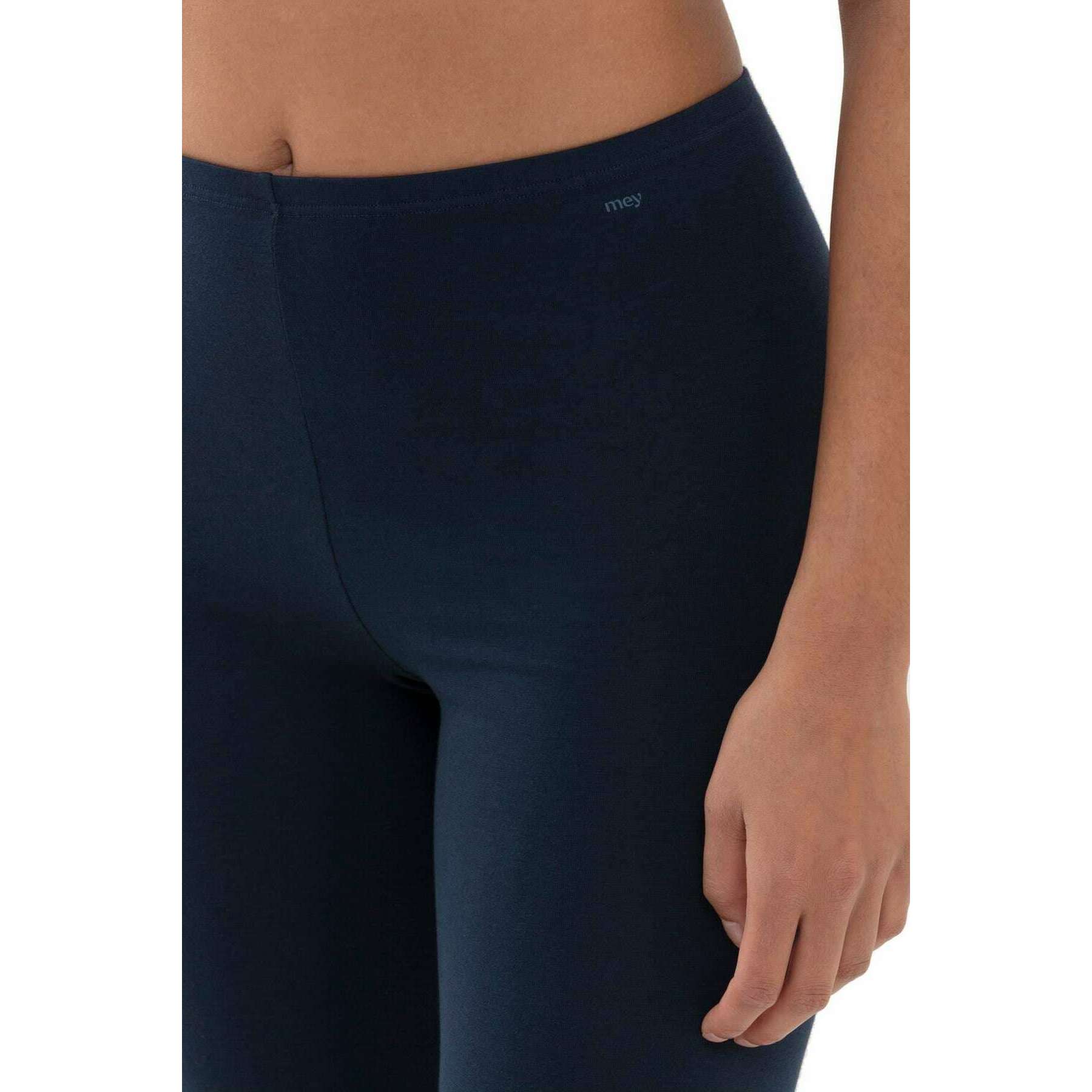 Mey Cotton Pure Leggings - Night Blue - Image 5