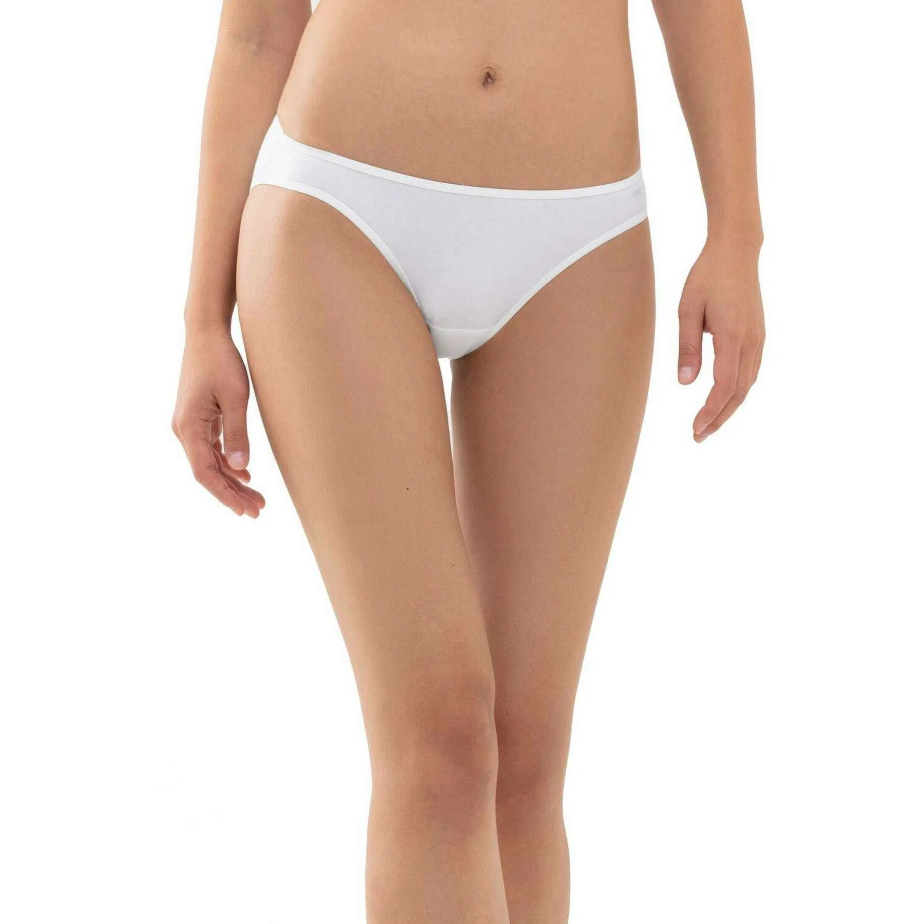 Mey Cotton Pure Mini Briefs - White - Image 2