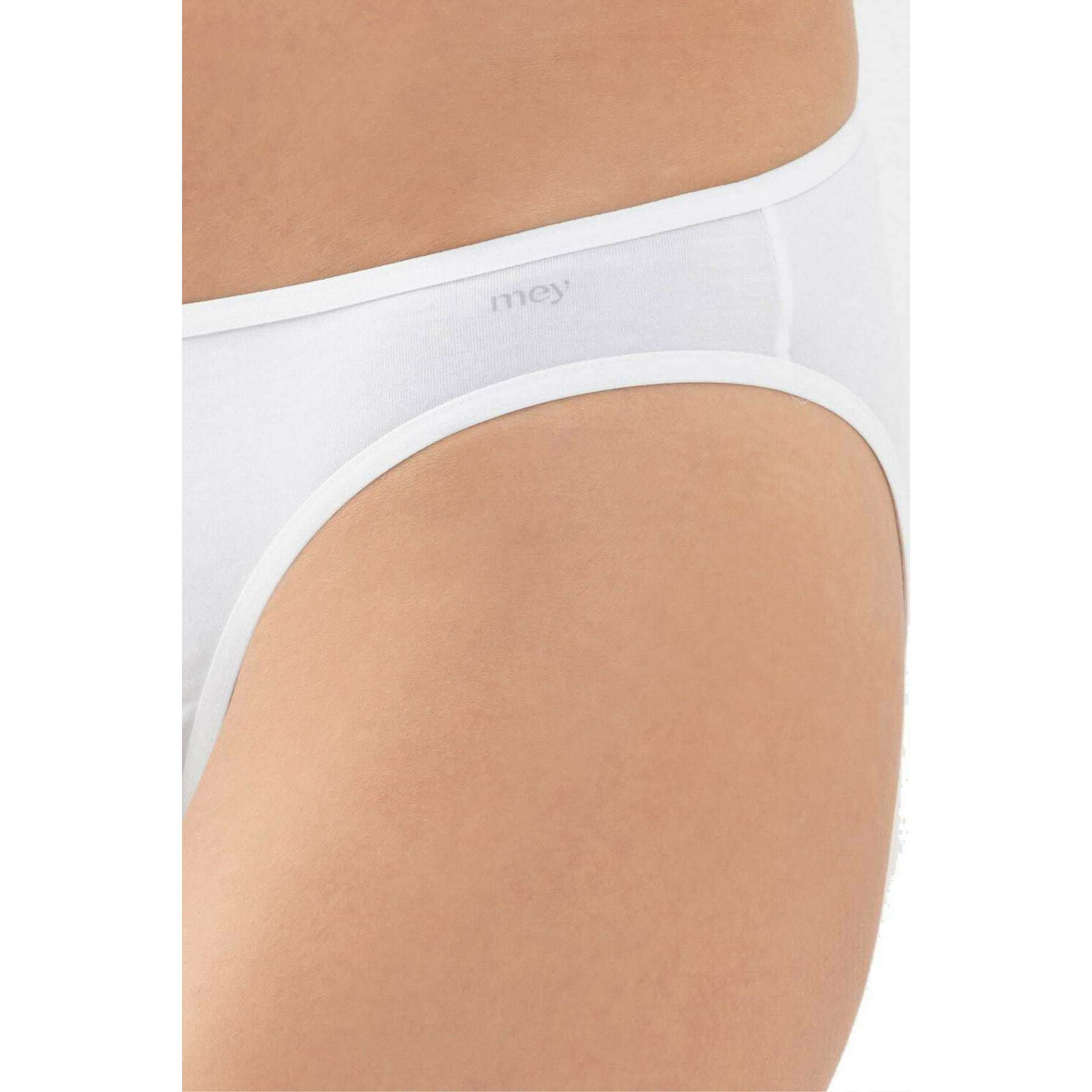Mey Cotton Pure Mini Briefs - White - Image 4