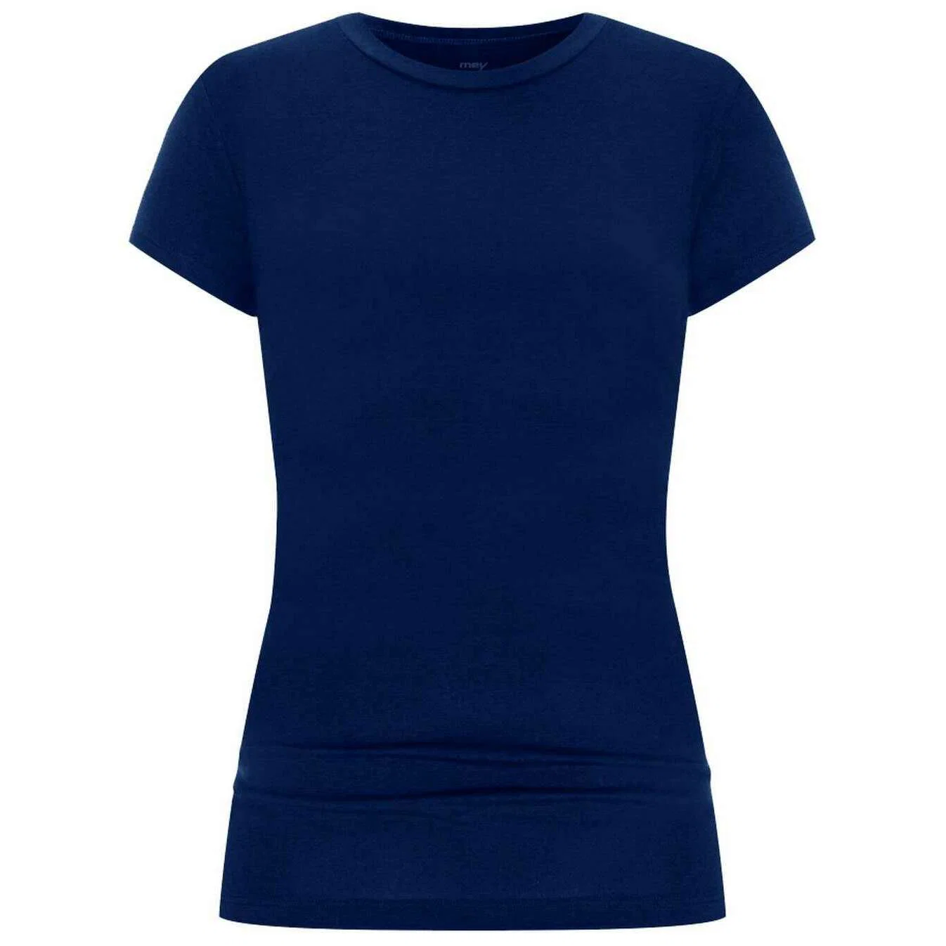Mey Cotton Pure Short-Sleeved Top - Night Blue