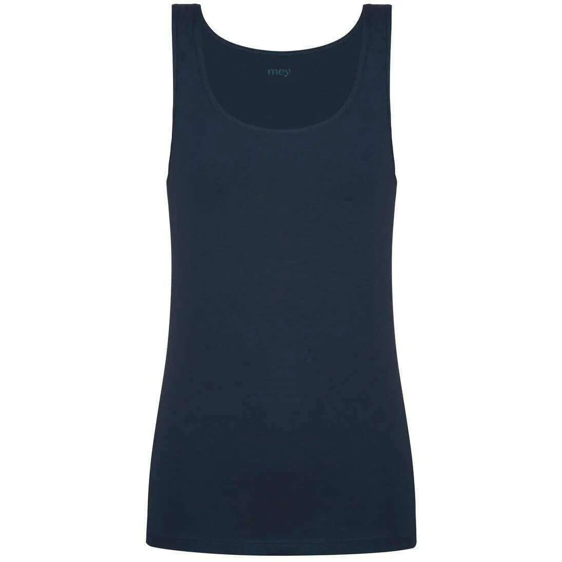 Mey Cotton Pure Vest Top - Night Blue