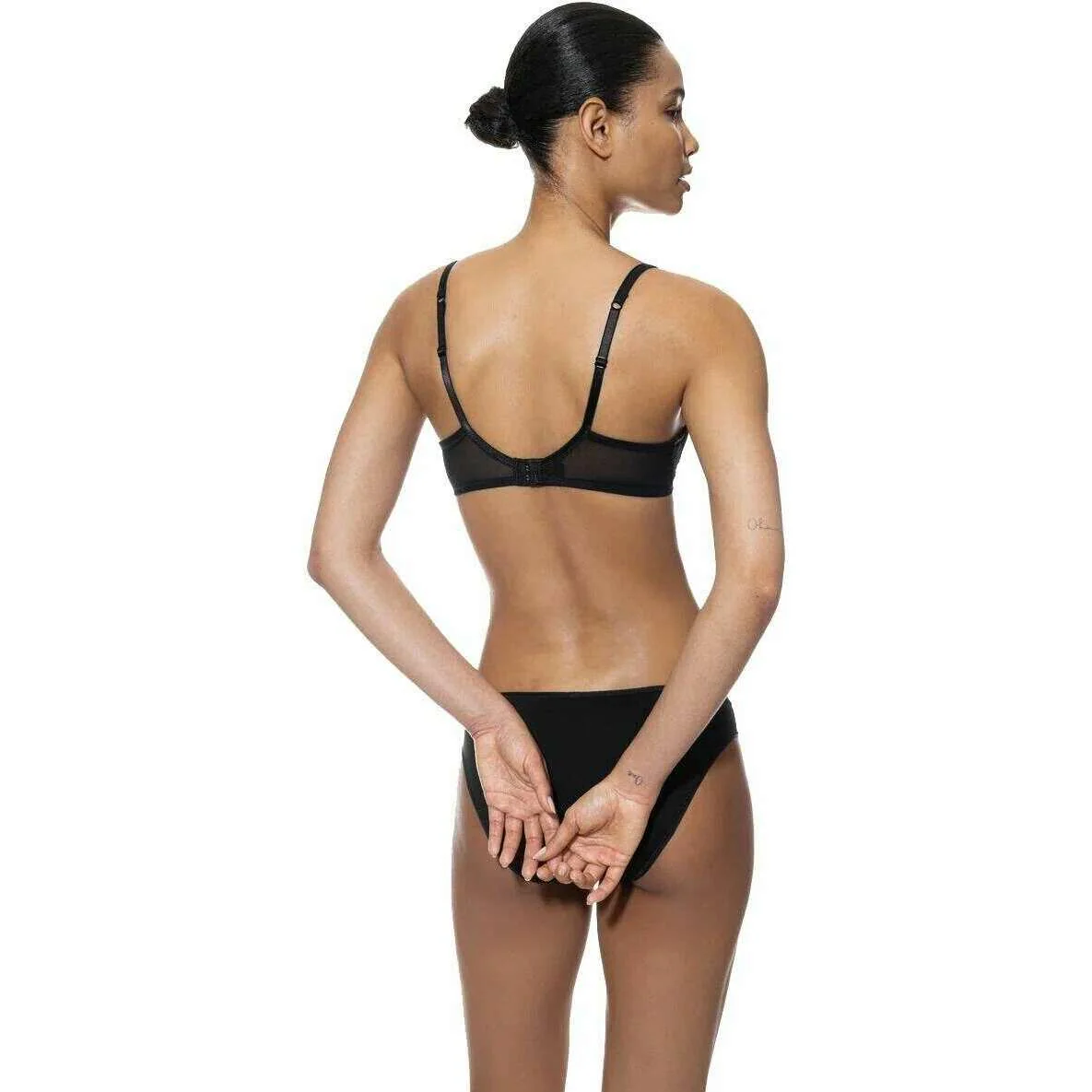 Mey Fabulous Half Cup Spacer Bra - Black - Image 3