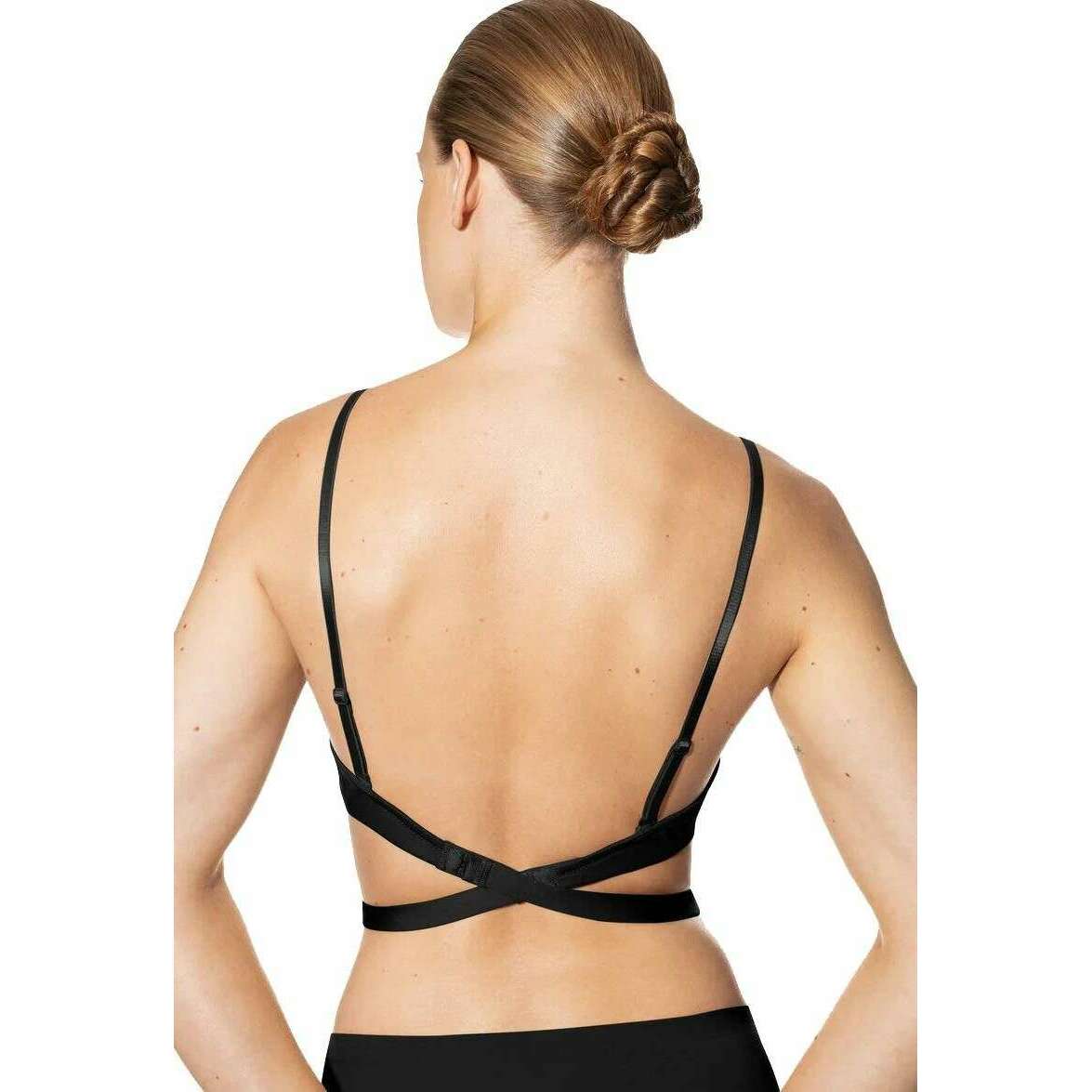 Mey Joan Bi Stretch Deep Plunge Multiway Bra - Black - Image 4