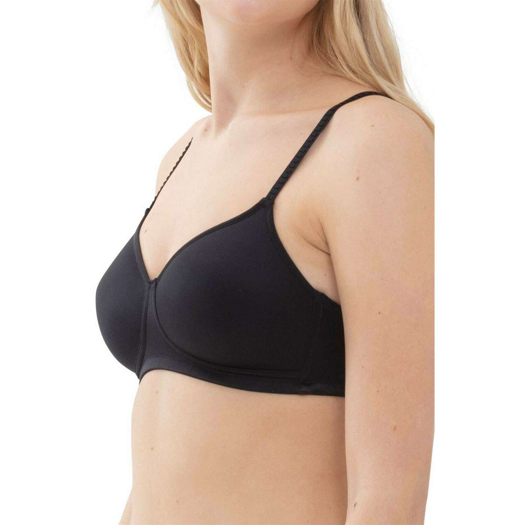 Mey Joan Non-Wired Spacer Bra - Black - Image 4
