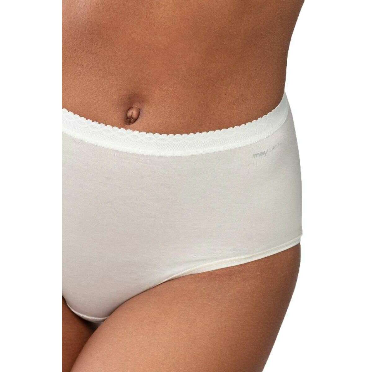Mey Lights Waist Pants - Ivory - Image 3