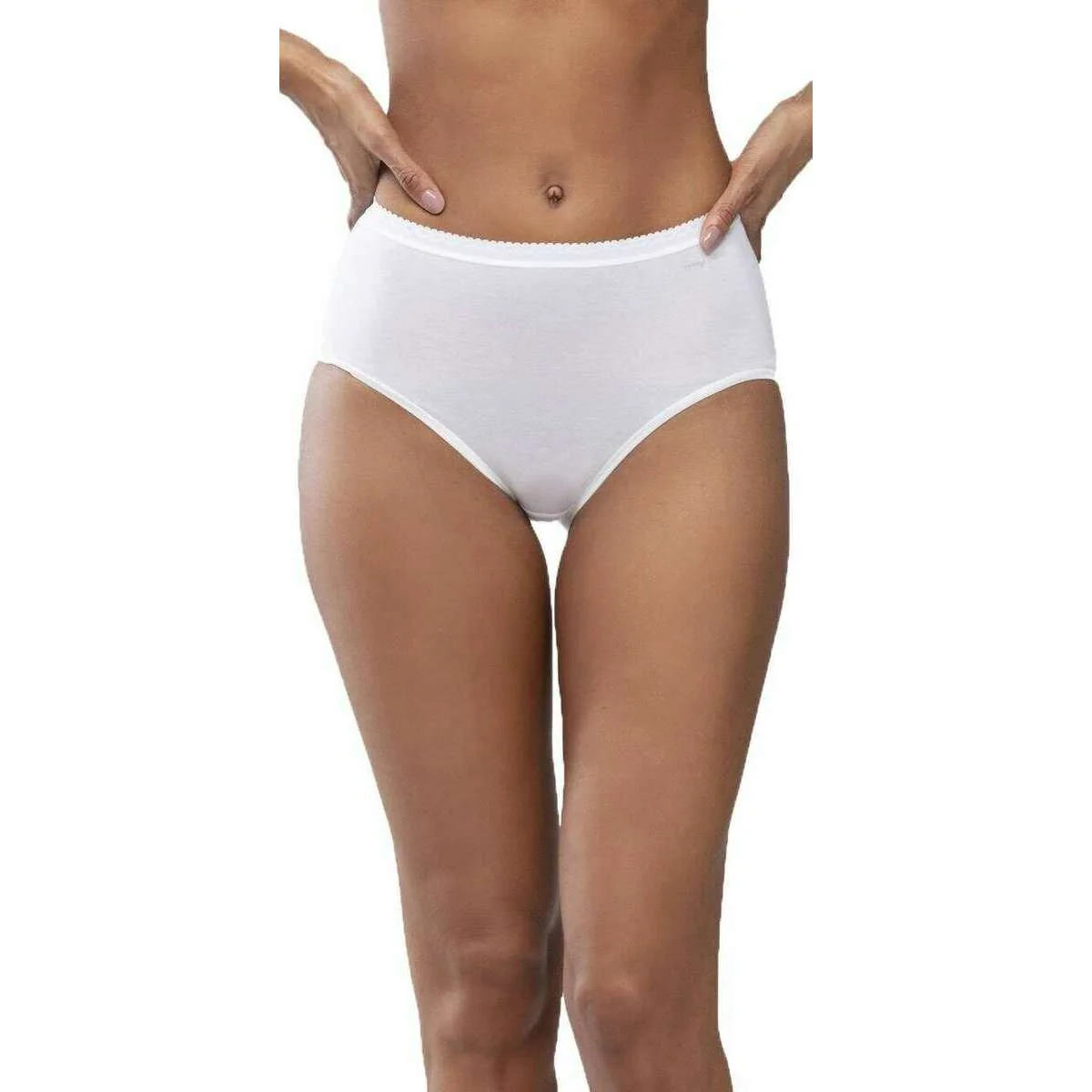 Mey Lights Waist Pants - White