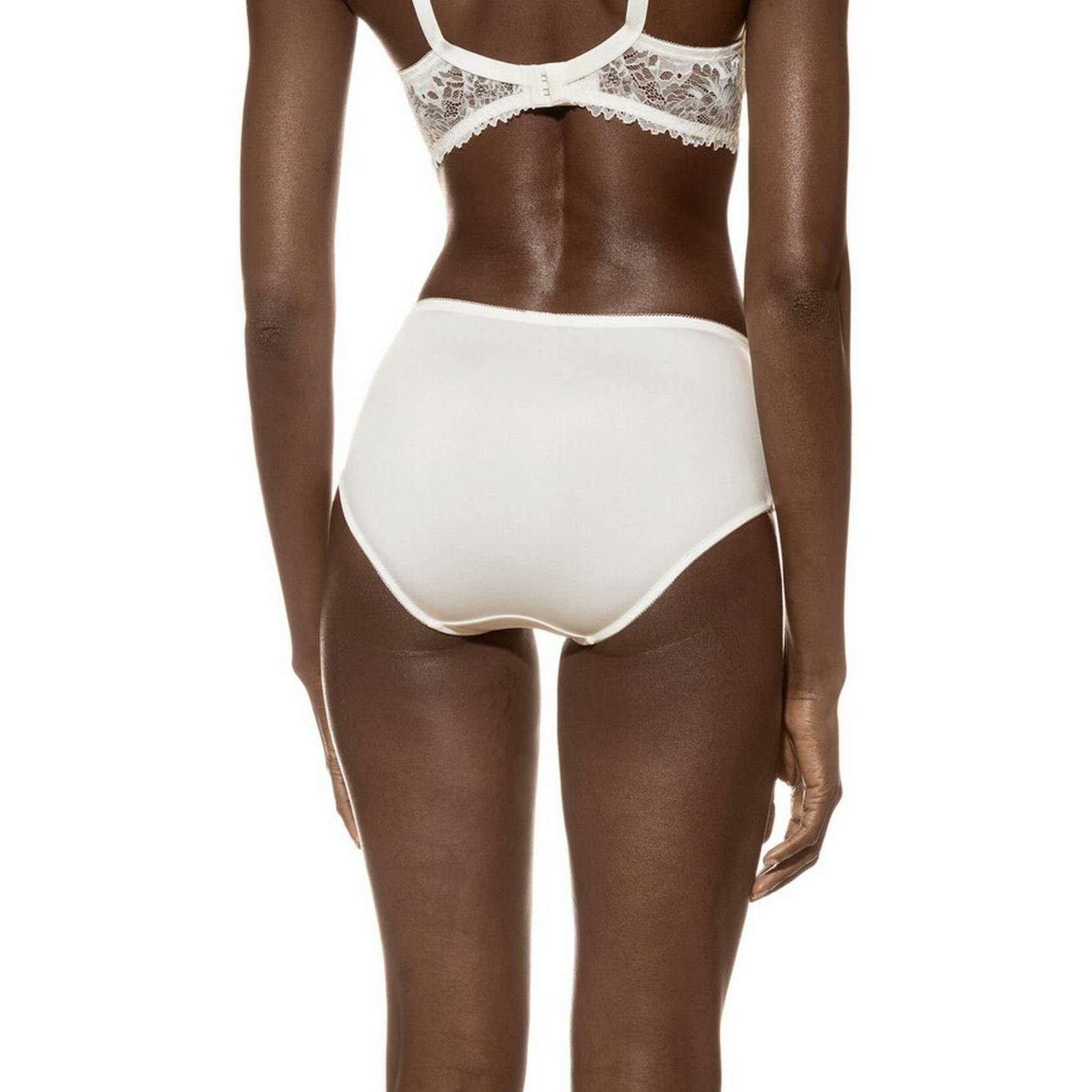Mey Luxurious Waist Pants - Champagne Cream - Image 3