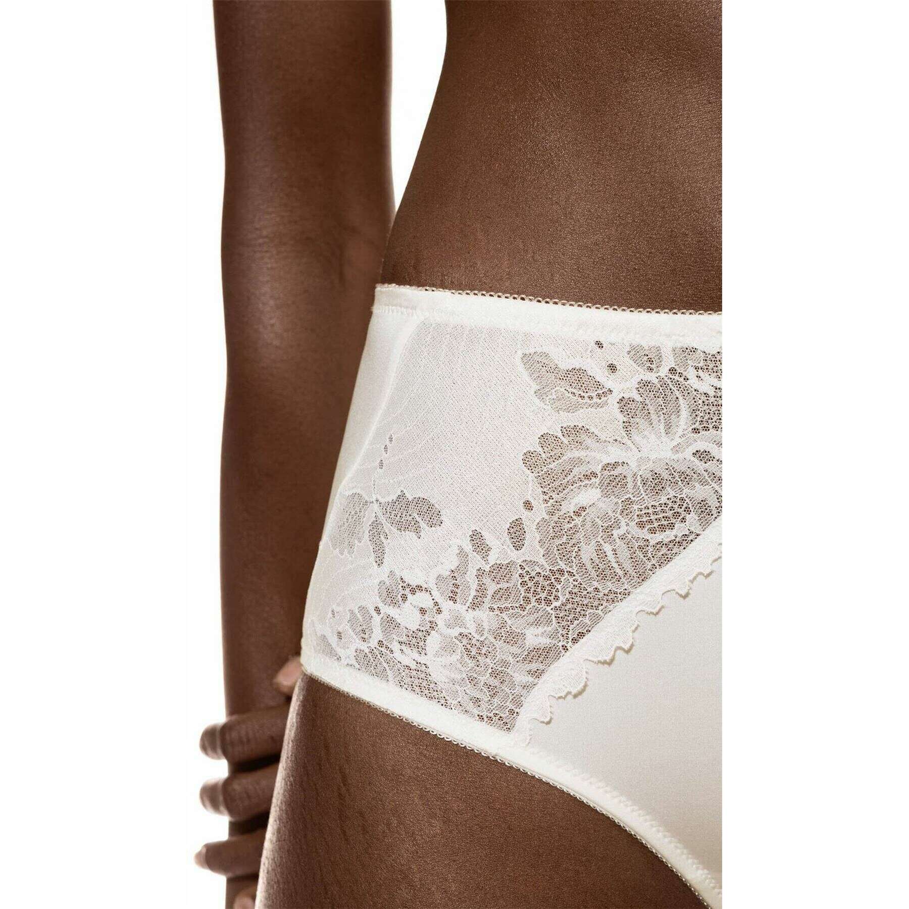 Mey Luxurious Waist Pants - Champagne Cream - Image 4