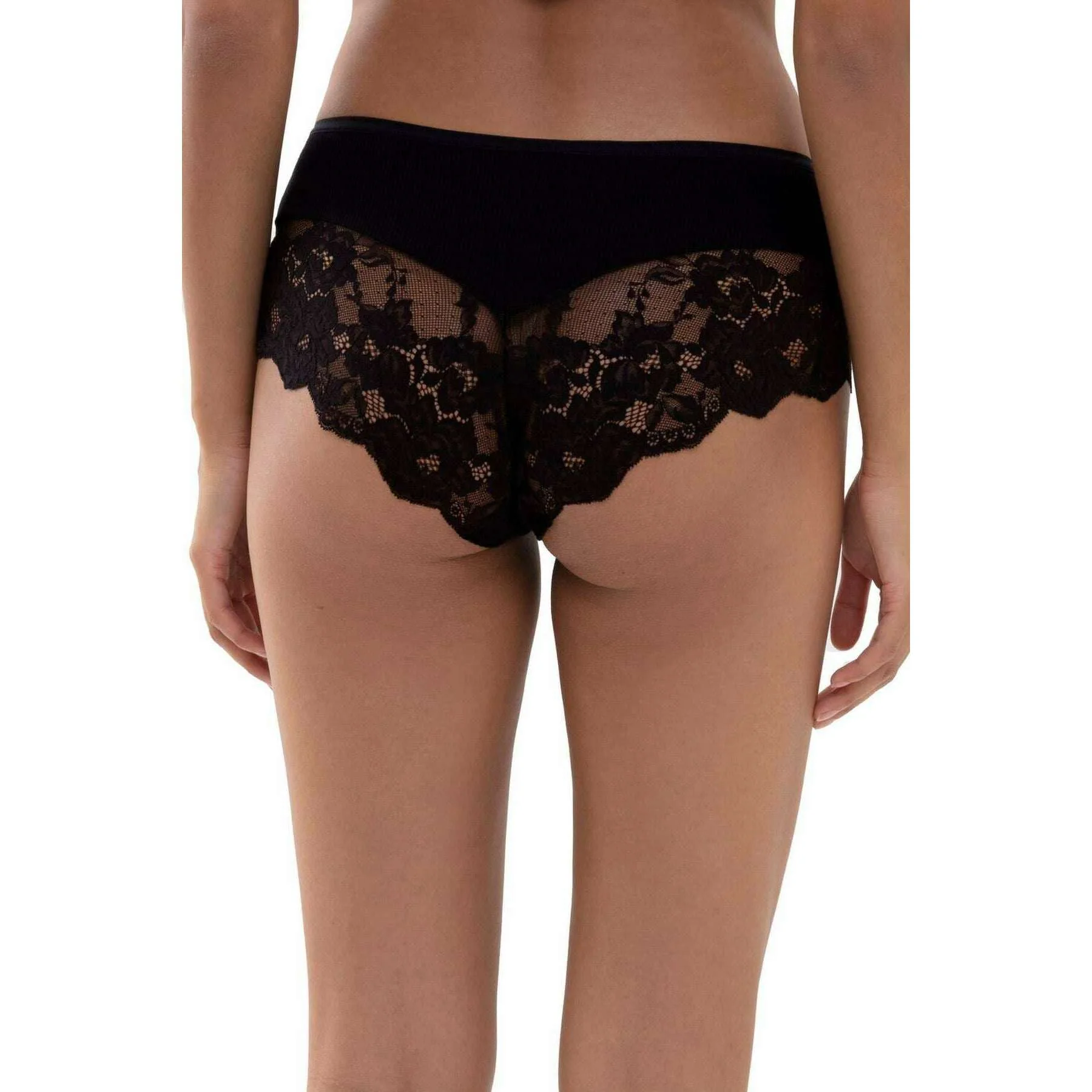 Mey Organic Cotton Waist Pants - Black - Image 2