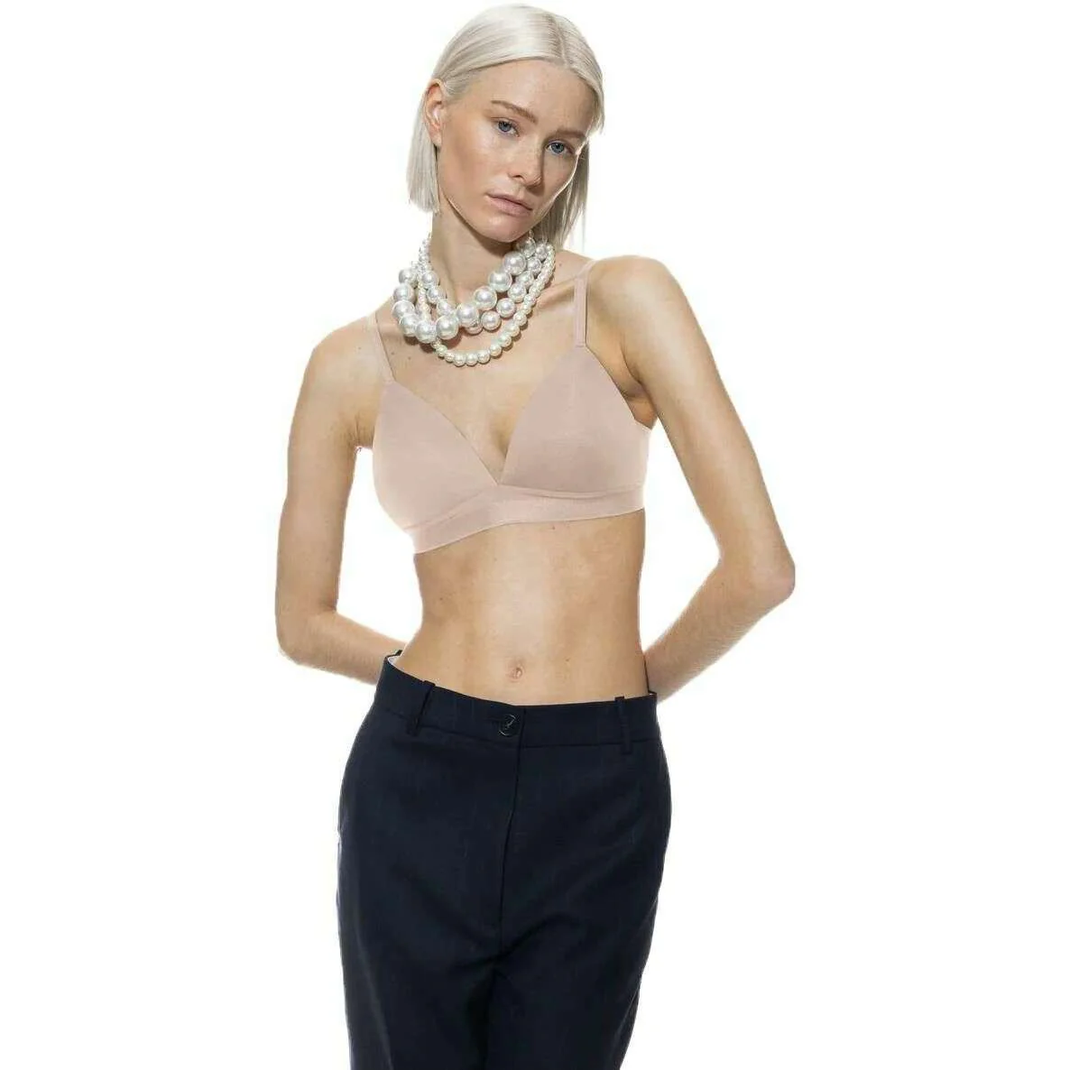 Mey Poetry Stellar Triangle Bra - Blossom Pink - Image 6