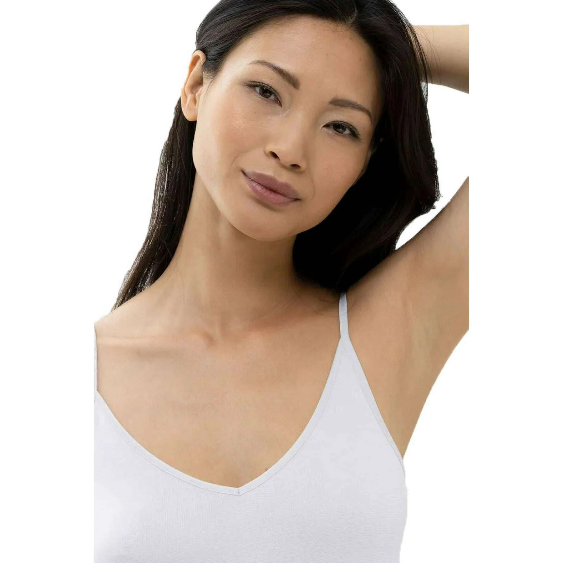 Mey Pure Sense Twin Pack Spaghetti Top - White - Image 4