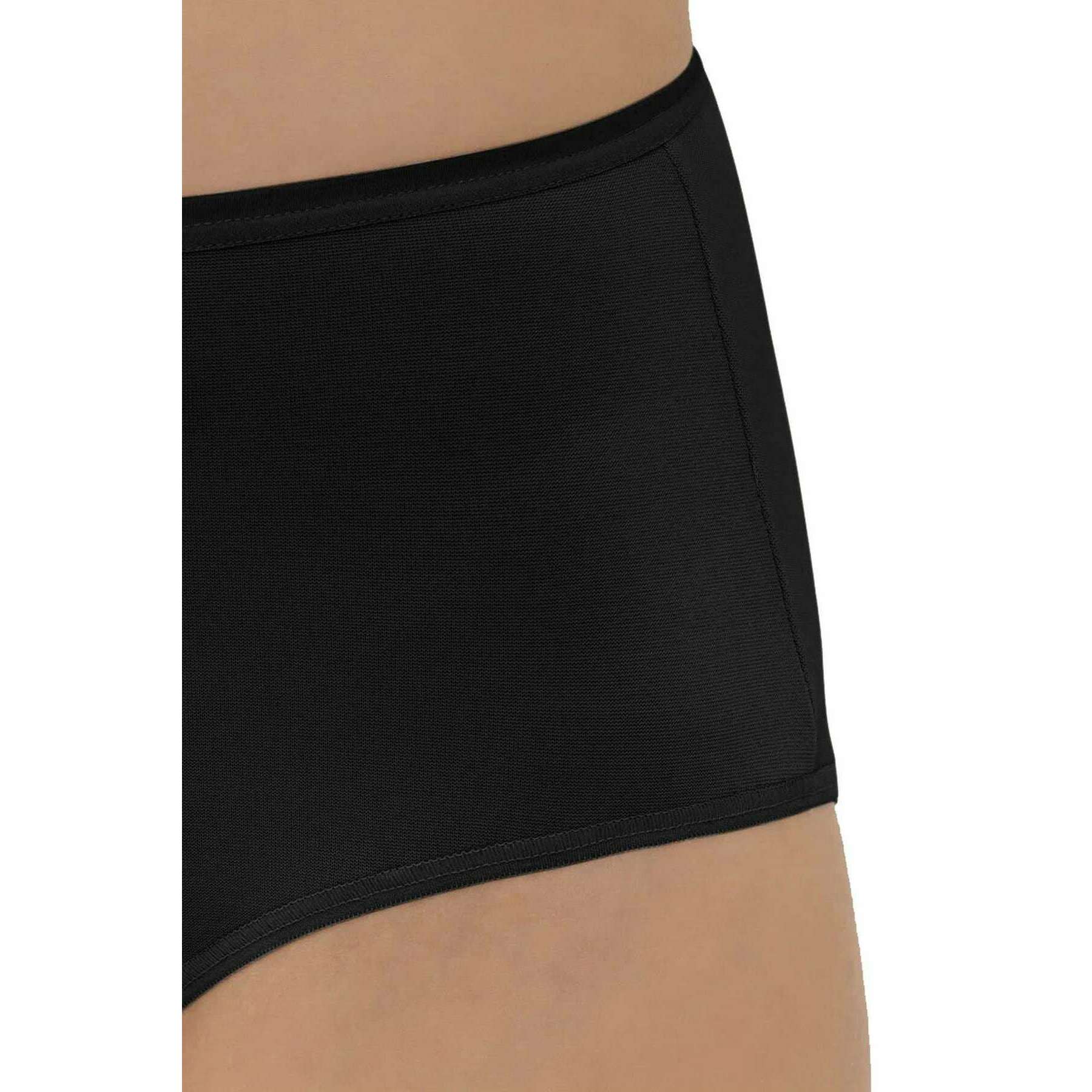 Mey Pure Sense Twin Pack Waist Pants - Black - Image 4