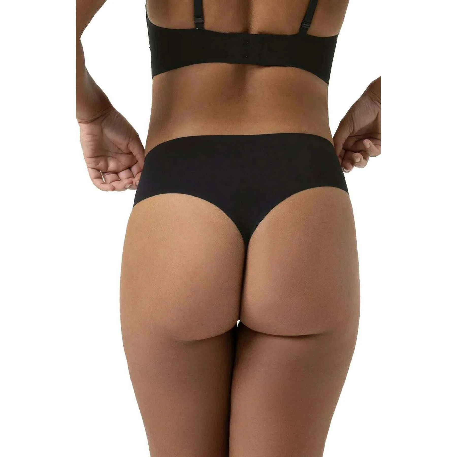 Mey Simply Better Invisibles High Waist Thong - Black - Image 3