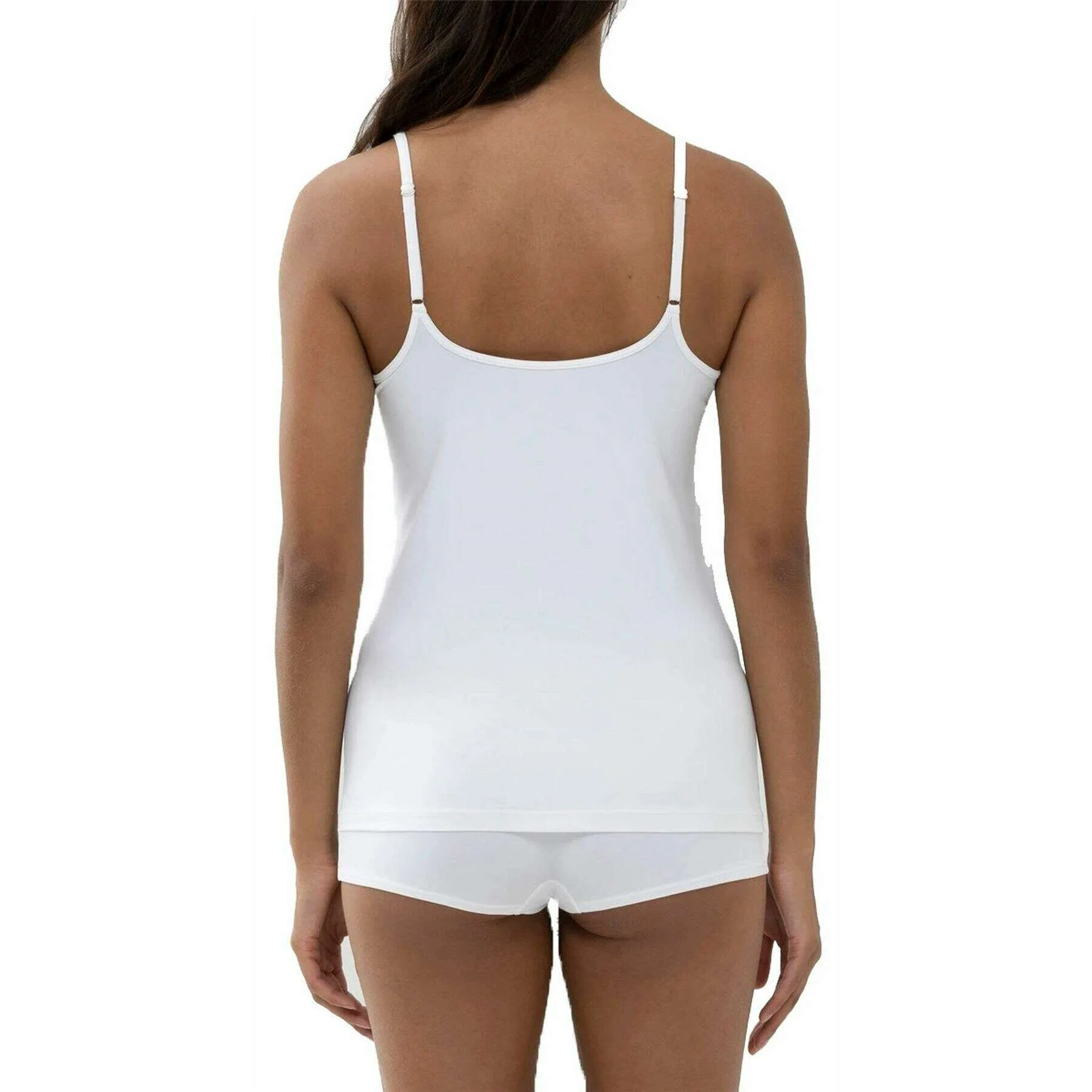 Mey Soft Shape Spaghetti Top - White - Image 3