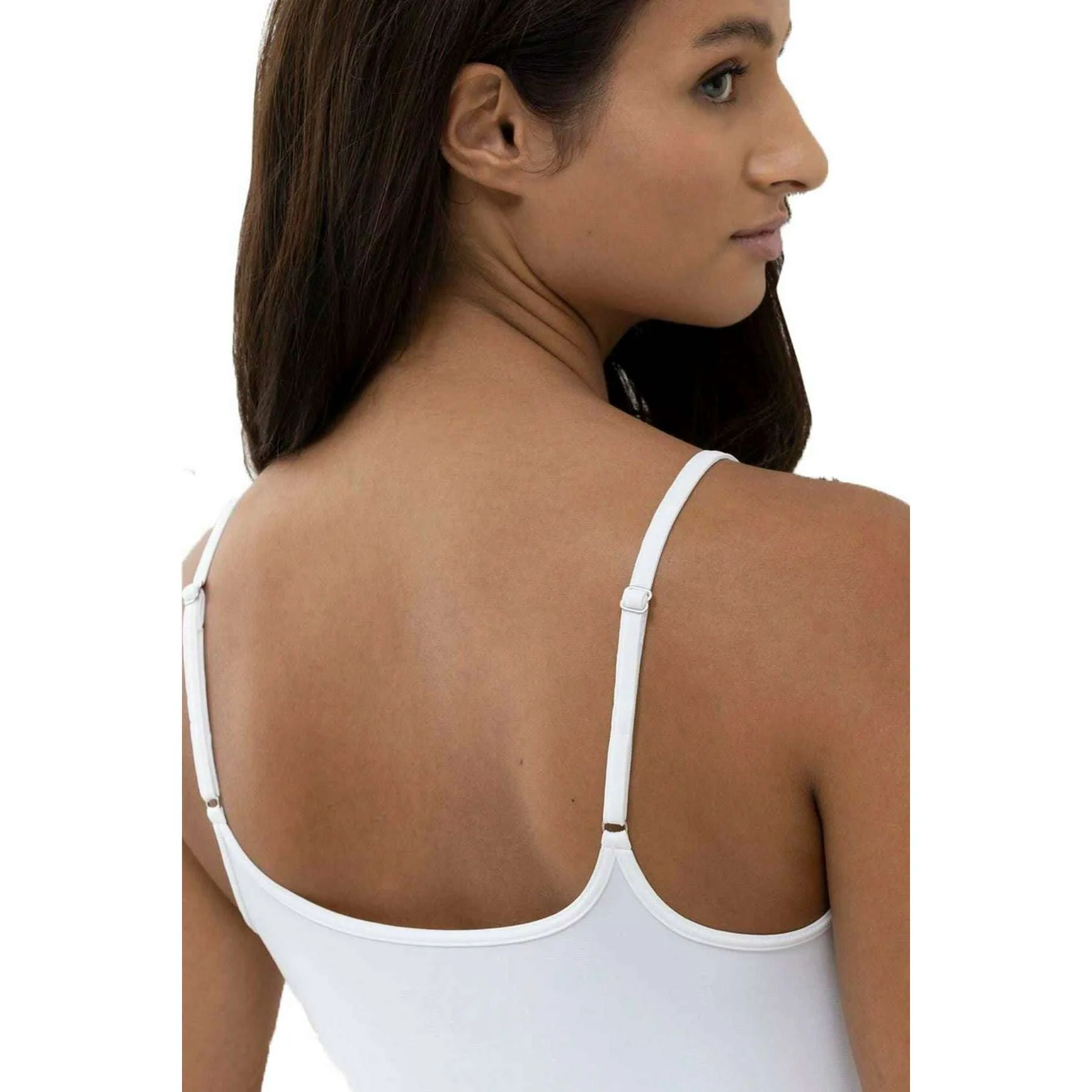Mey Soft Shape Spaghetti Top - White - Image 5