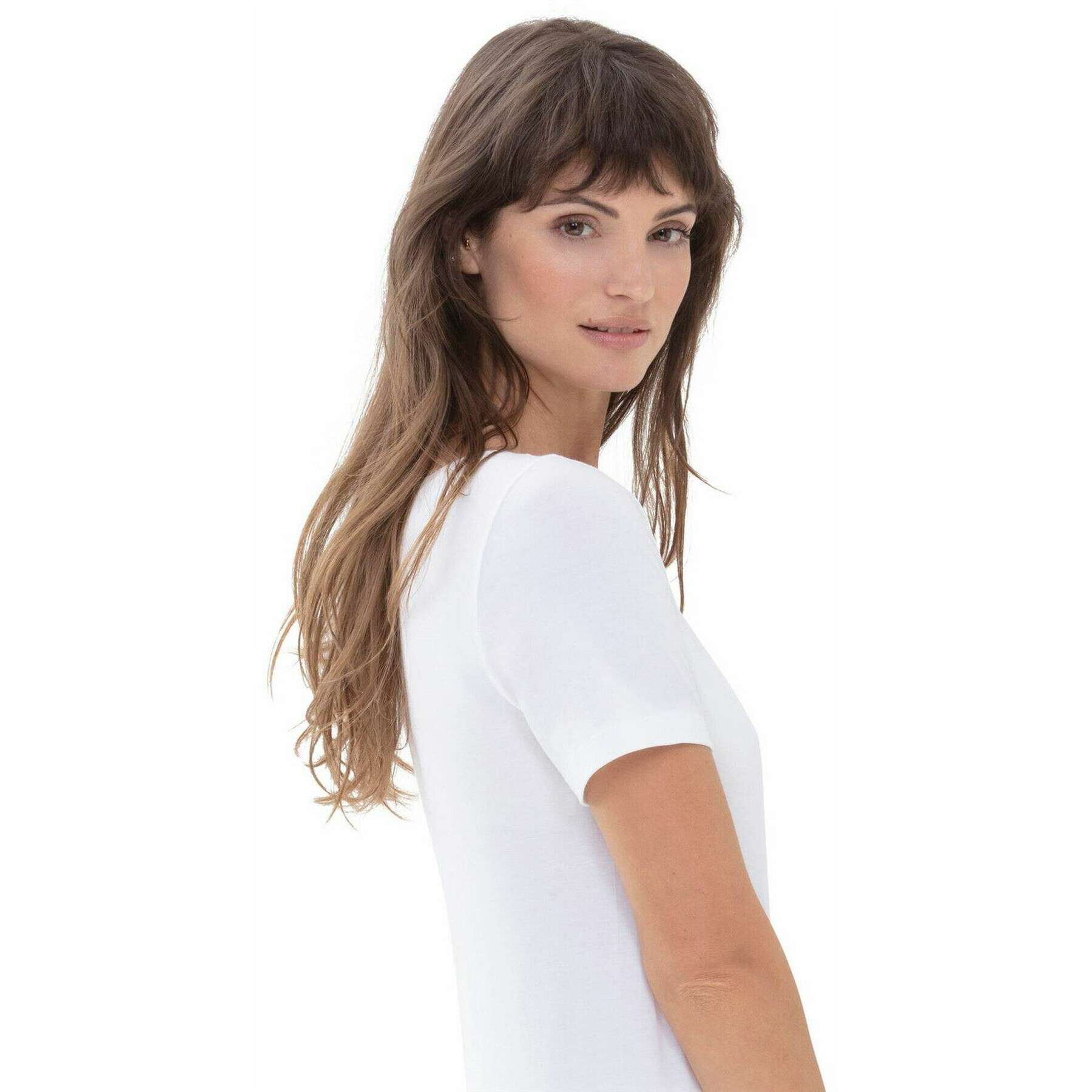 Mey Superfine Organic Short-Sleeved Top - White - Image 4