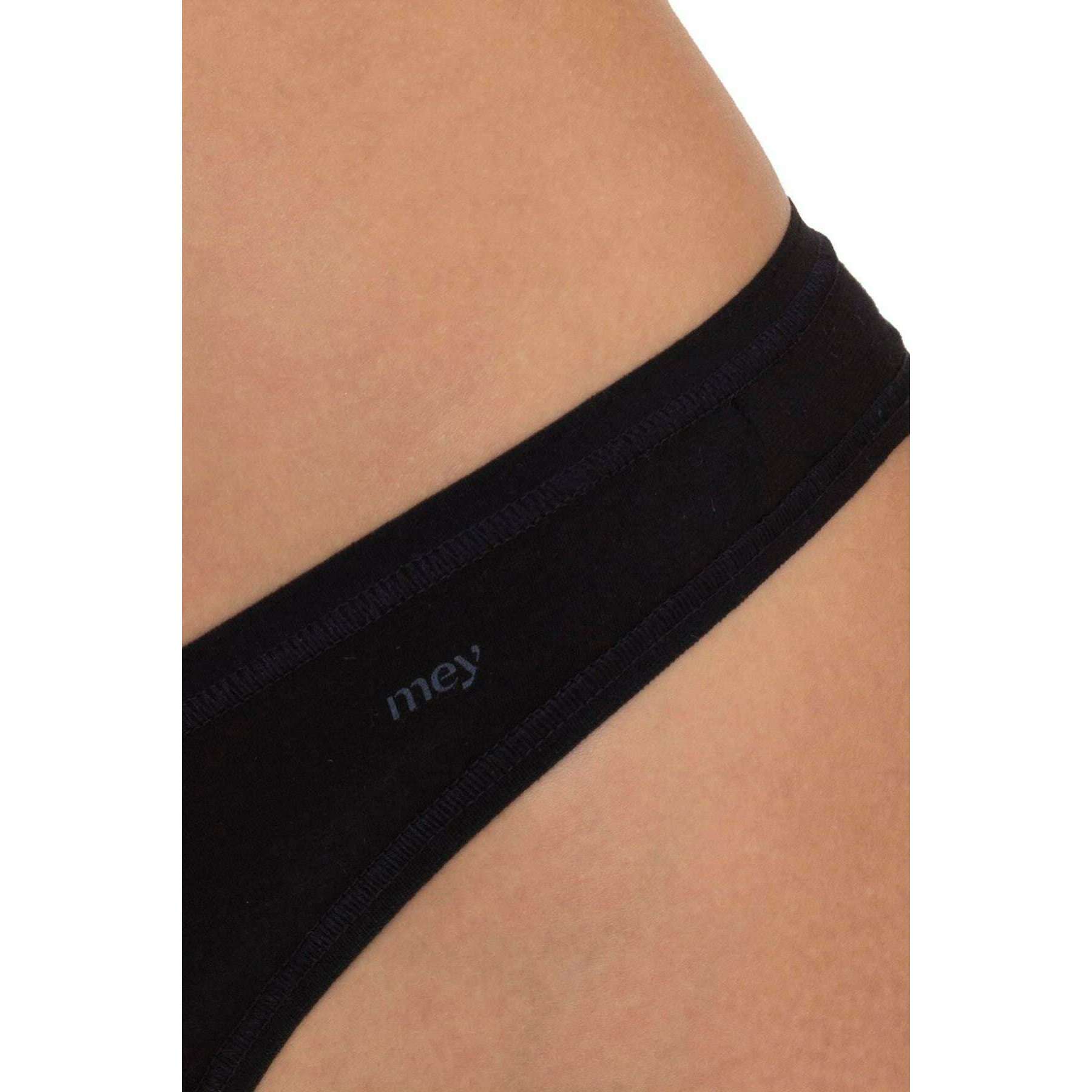 Mey Superfine Organic Thong - Black - Image 4