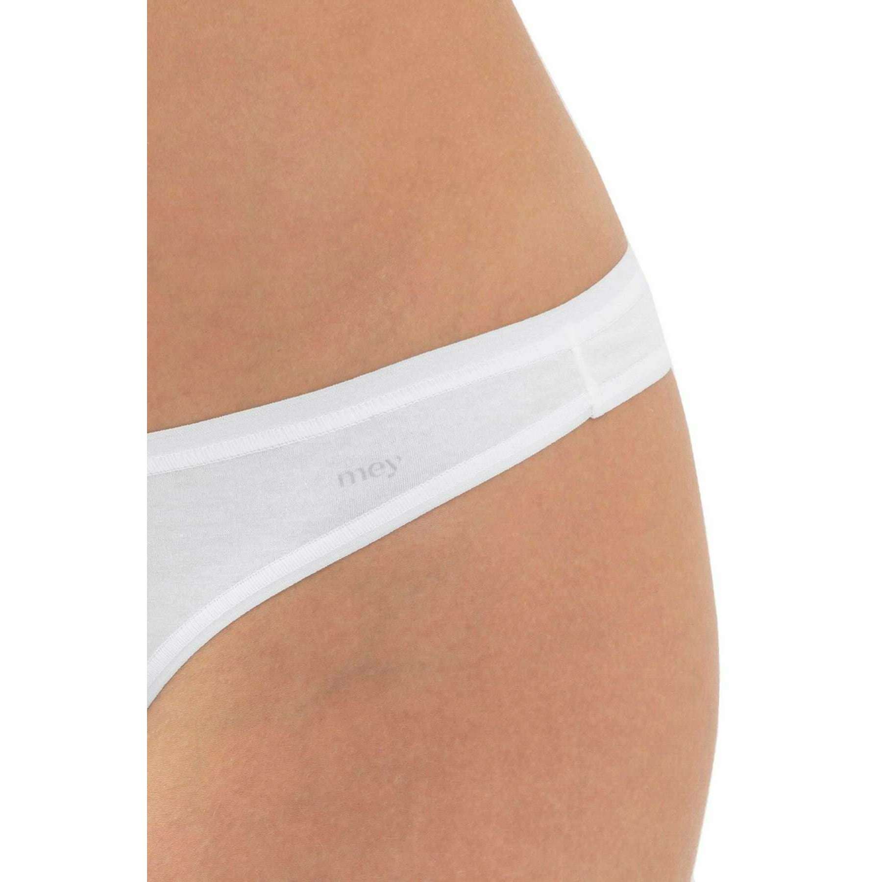 Mey Superfine Organic Thong - White - Image 4