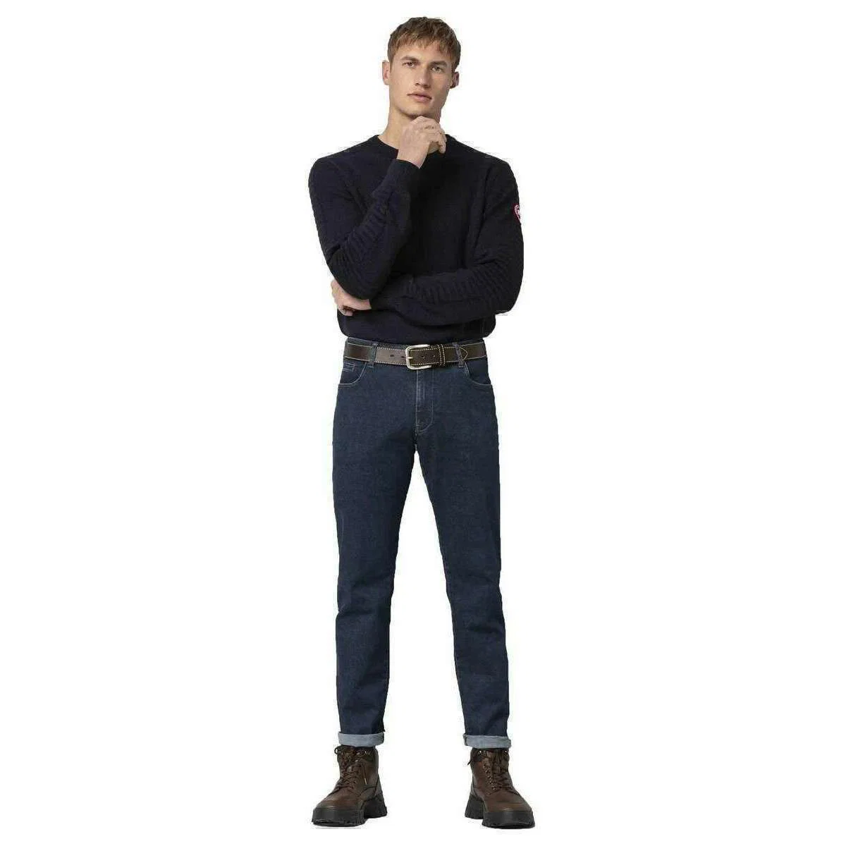 Meyer Casual Jeans Belt - Brown - Image 3