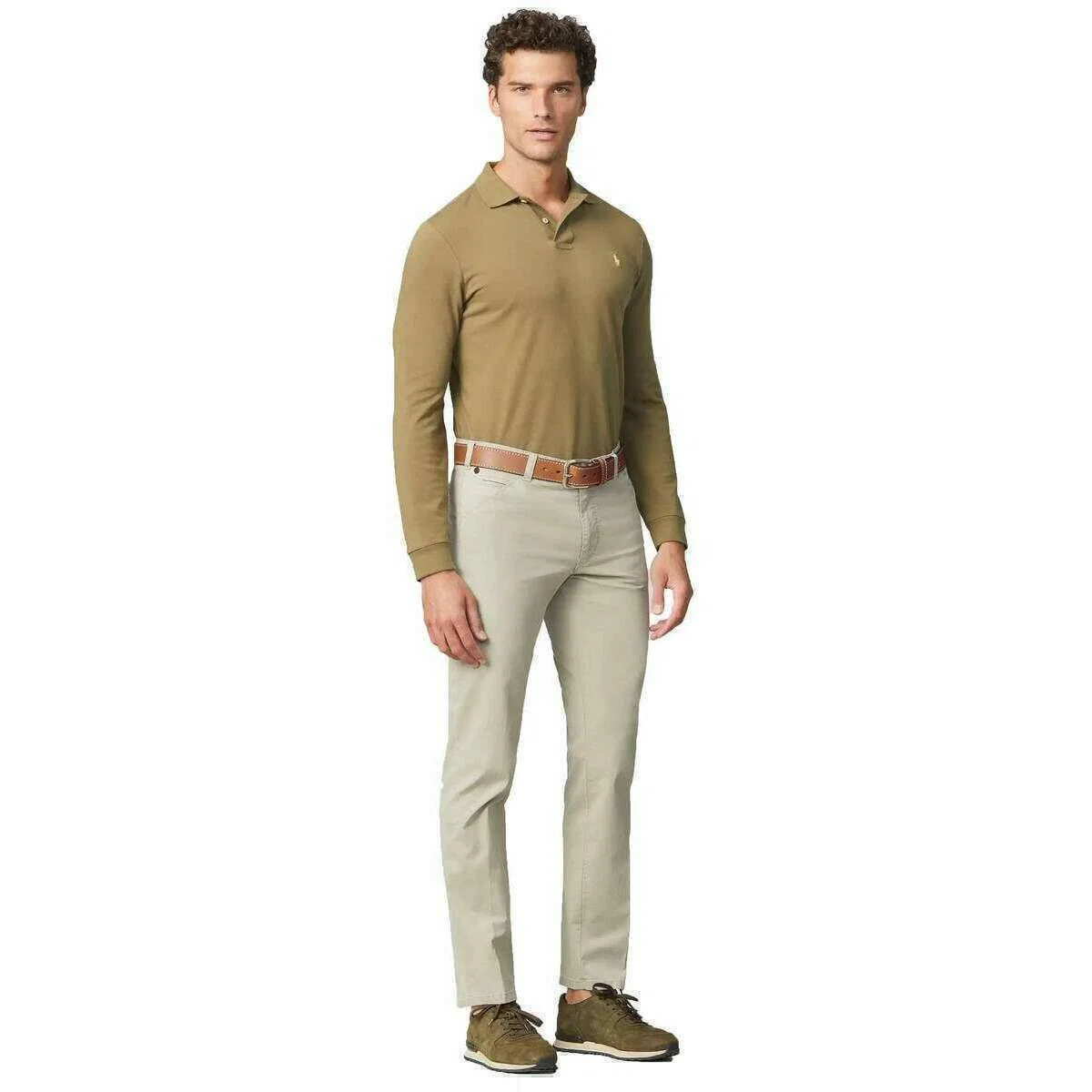 Meyer Casual Jeans Belt - Tan - Image 3