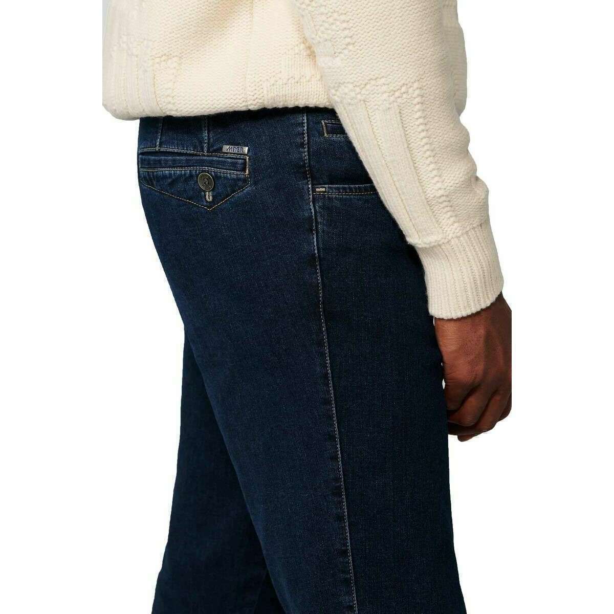 Meyer Dublin Super Stretch Denim Jeans - Blue Stone - Image 3
