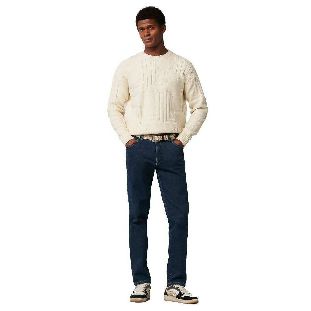 Meyer Dublin Super Stretch Denim Jeans - Blue Stone - Image 6