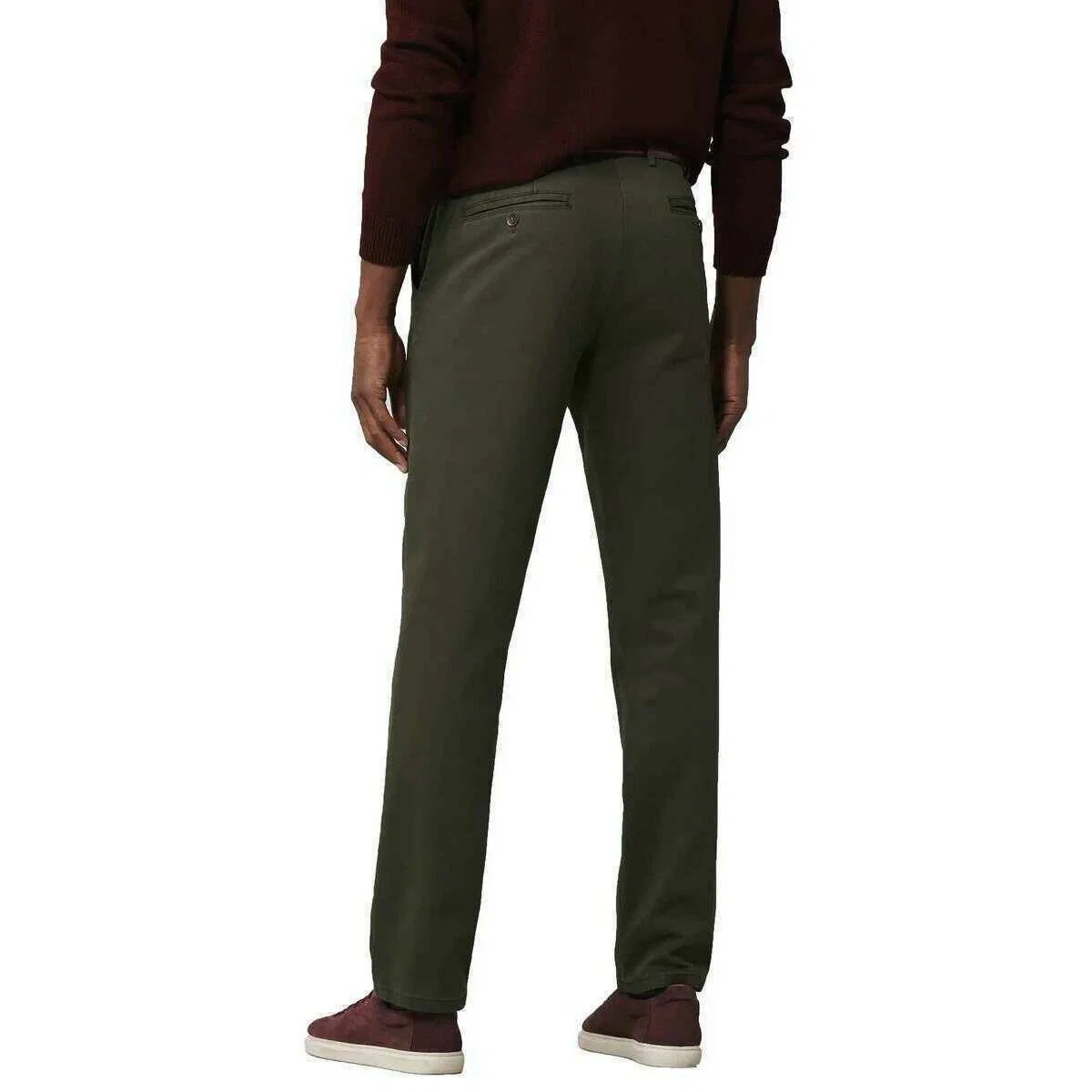 Meyer Oslo Flex Chinos - Laurel Brown - Image 2