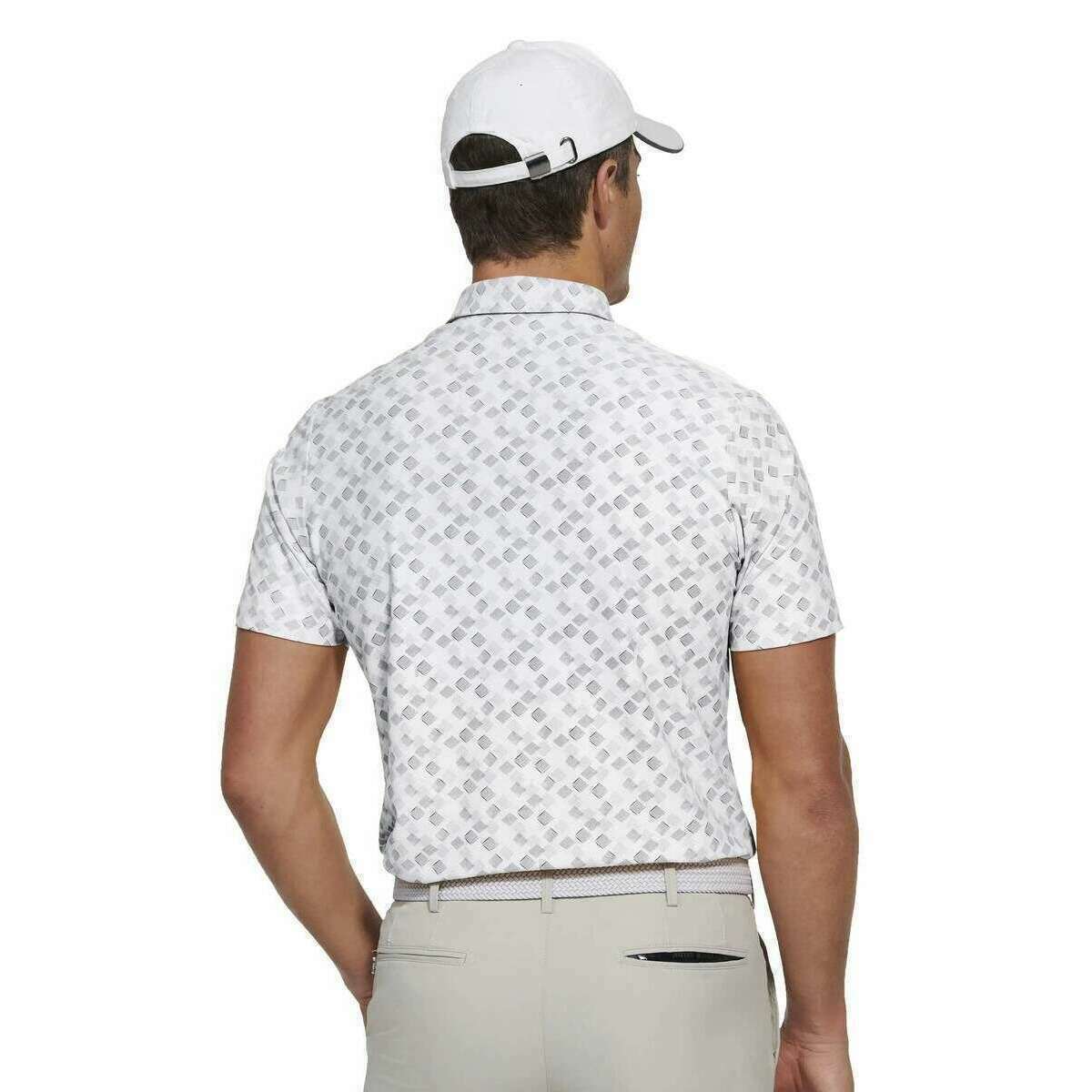 Meyer Phil Performance Print Polo - White - Image 2