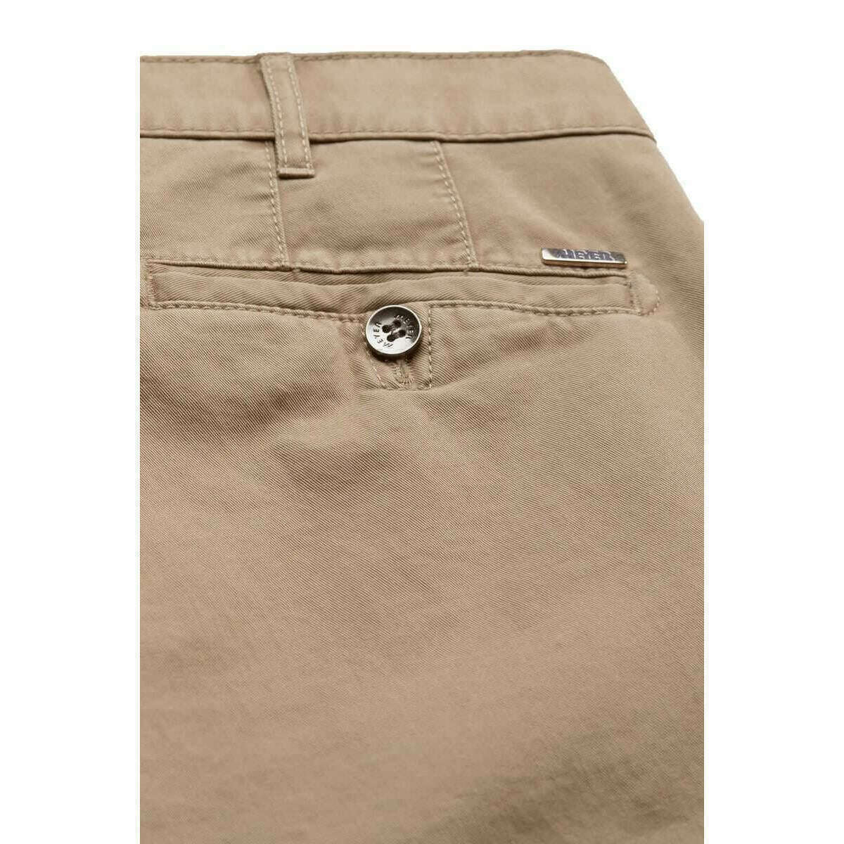 Meyer Roma Regular Chinos - Beige - Image 5