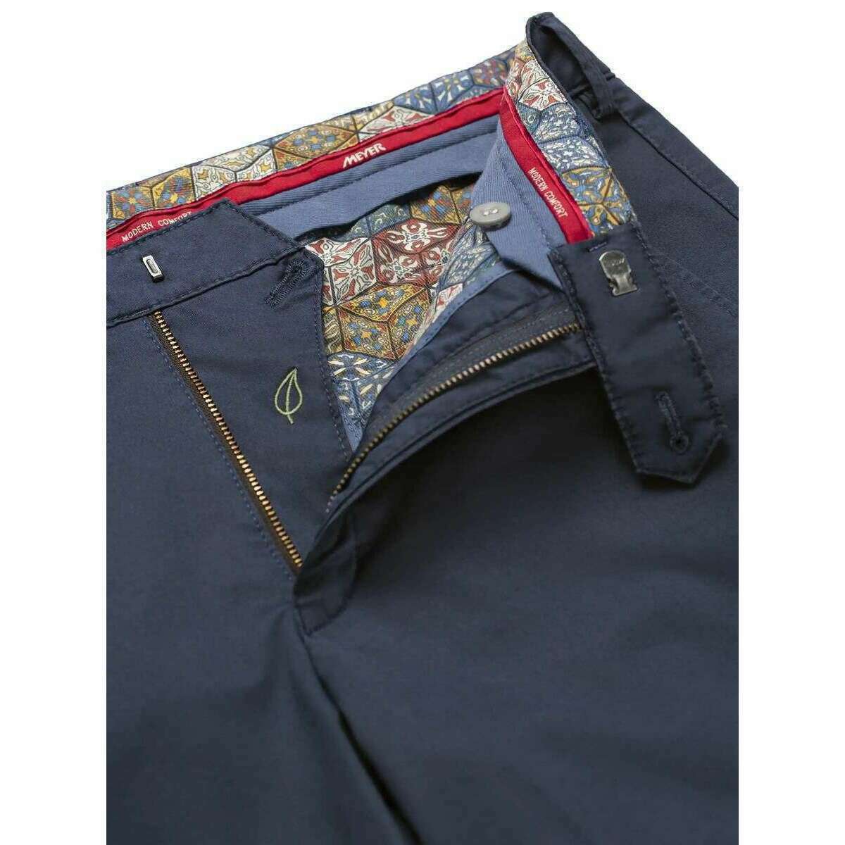 Meyer Roma Regular Fair Chinos - Blue - Image 5