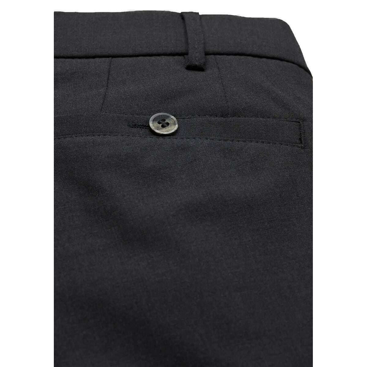 Meyer Roma Regular Tropical Trousers - Charcoal Grey - Image 4