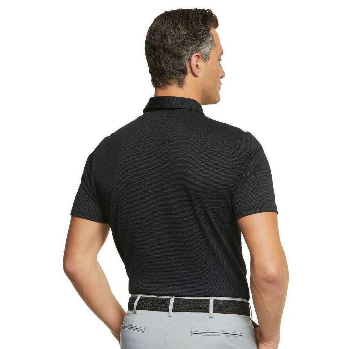 Meyer Rory Pique Performance Polo - Black - Image 2