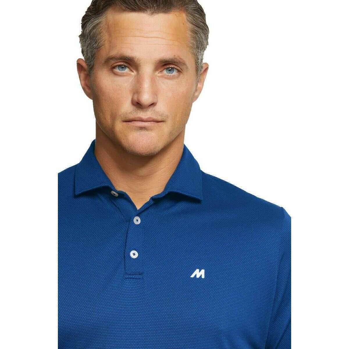 Meyer Rory Pique Performance Polo - Royal Blue - Image 4