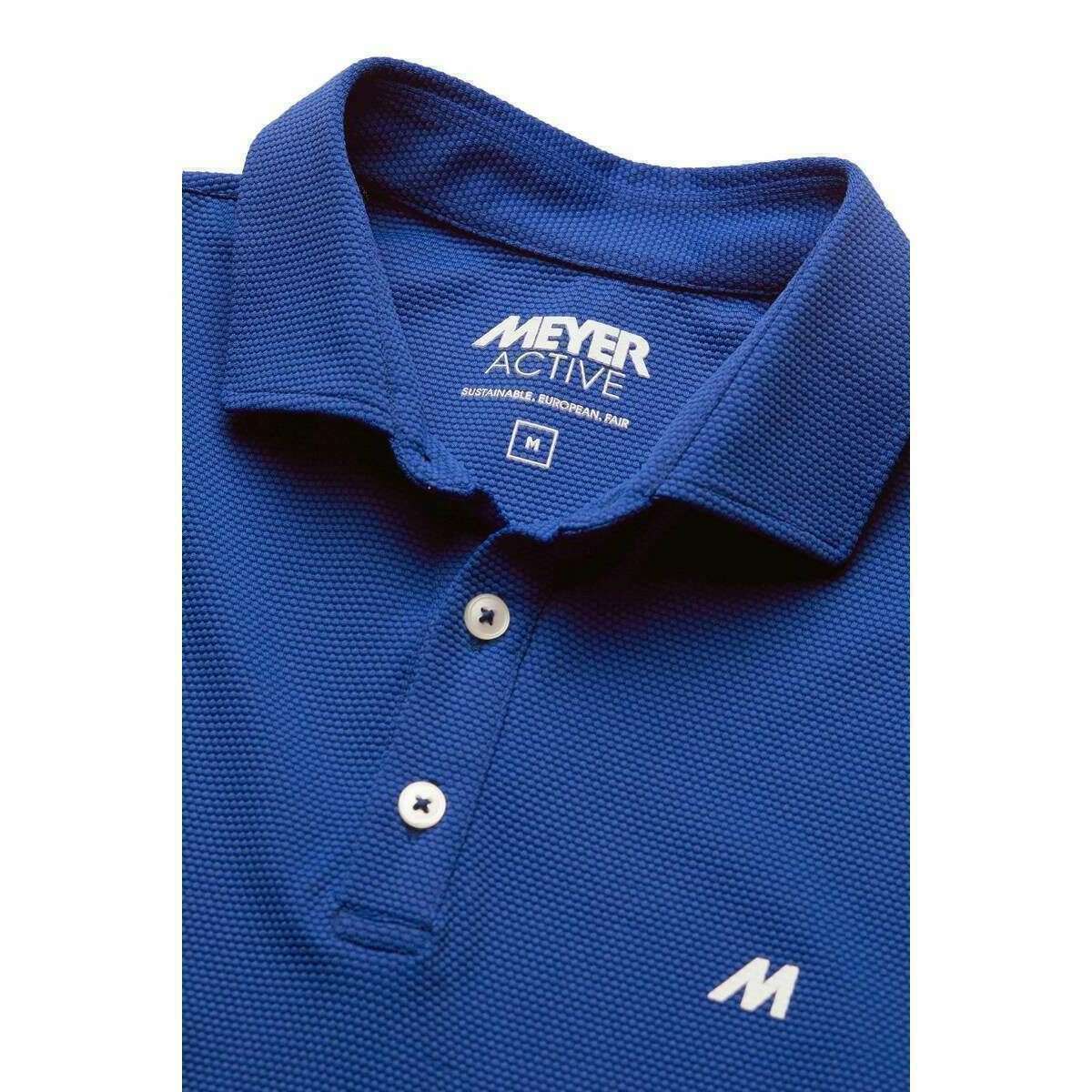 Meyer Rory Pique Performance Polo - Royal Blue - Image 5