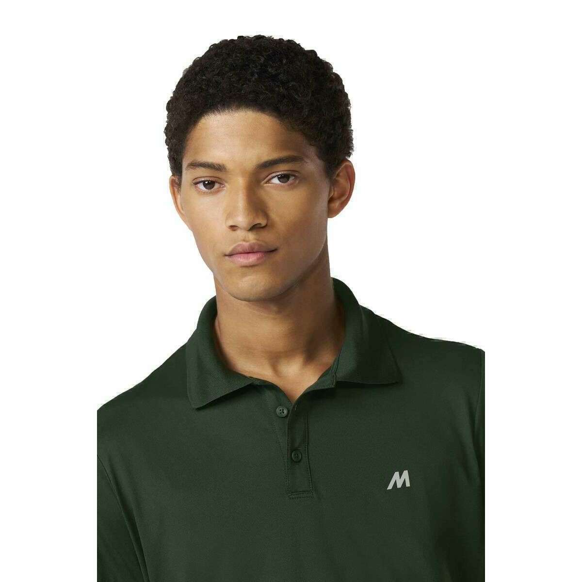 Meyer Scottie High Performance Polo - Dark Olive - Image 4