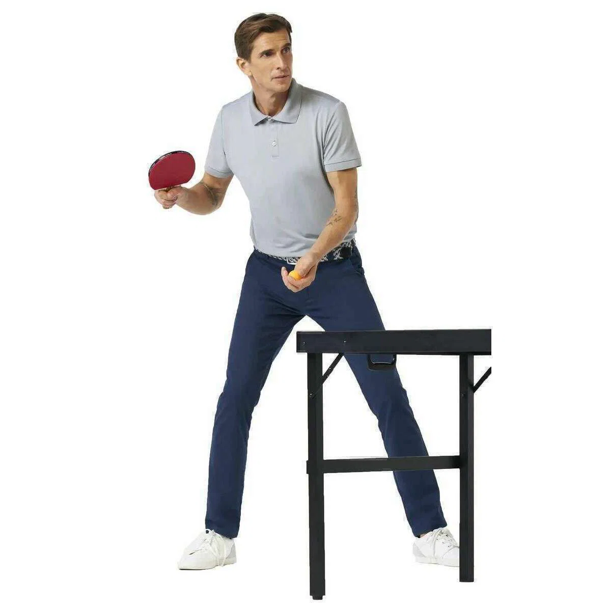 Meyer Scottie High Performance Polo - Silver - Image 5