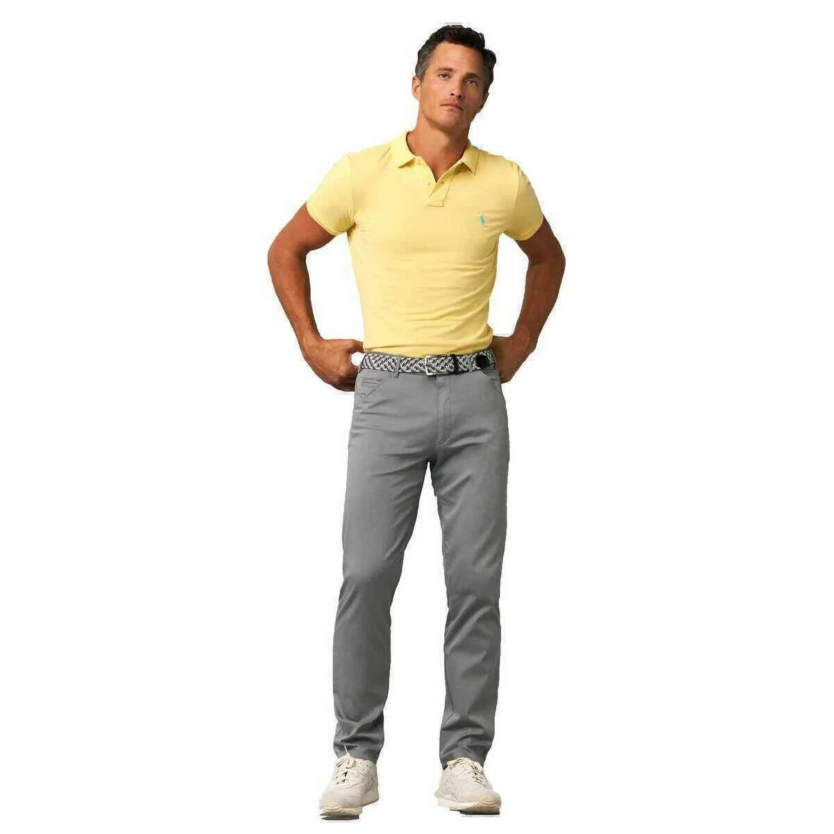 Meyer Super-Stretch Belt - Grey/Multi-colour - Image 3