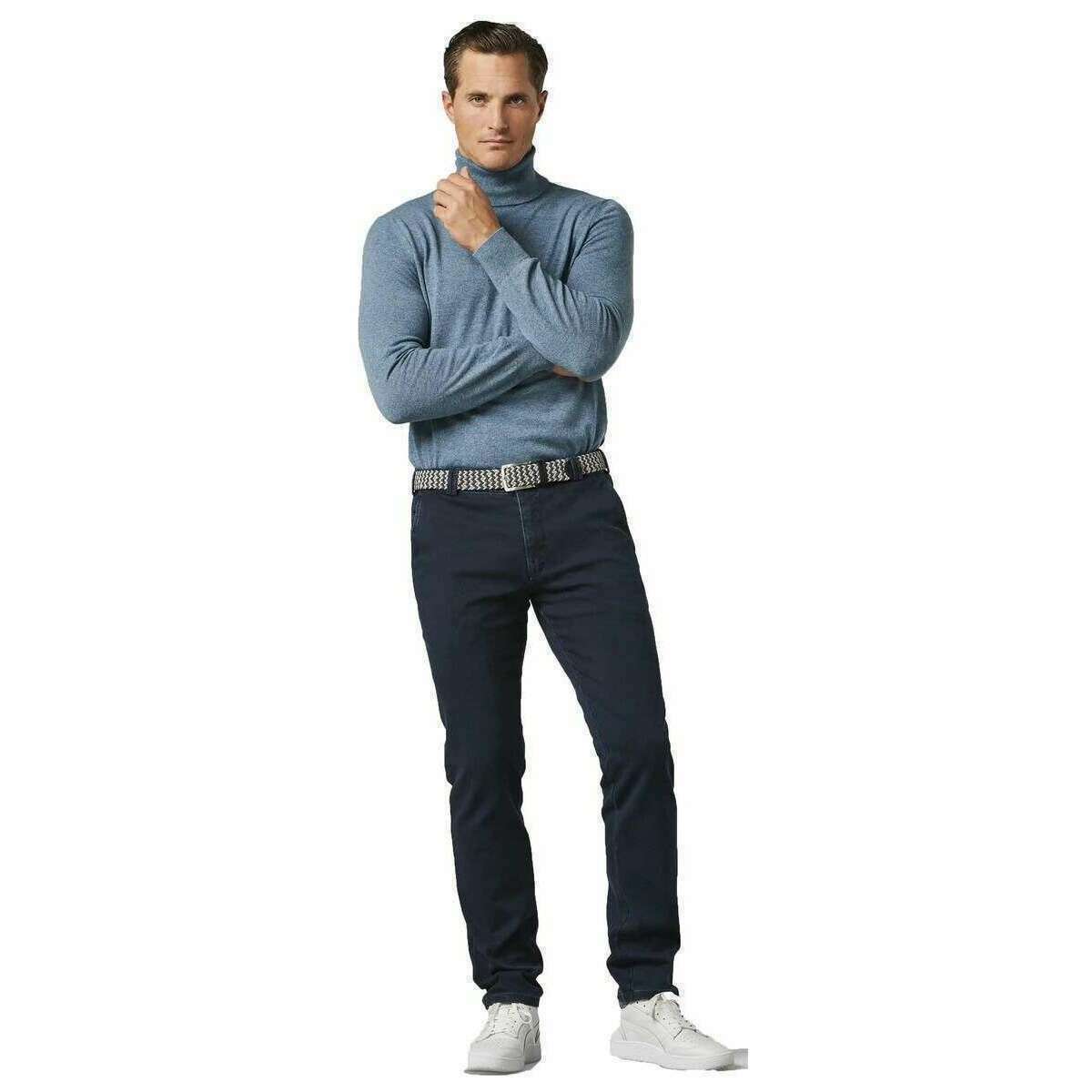 Meyer Super-Stretch Belt - Light Blue/Multi-colour - Image 3