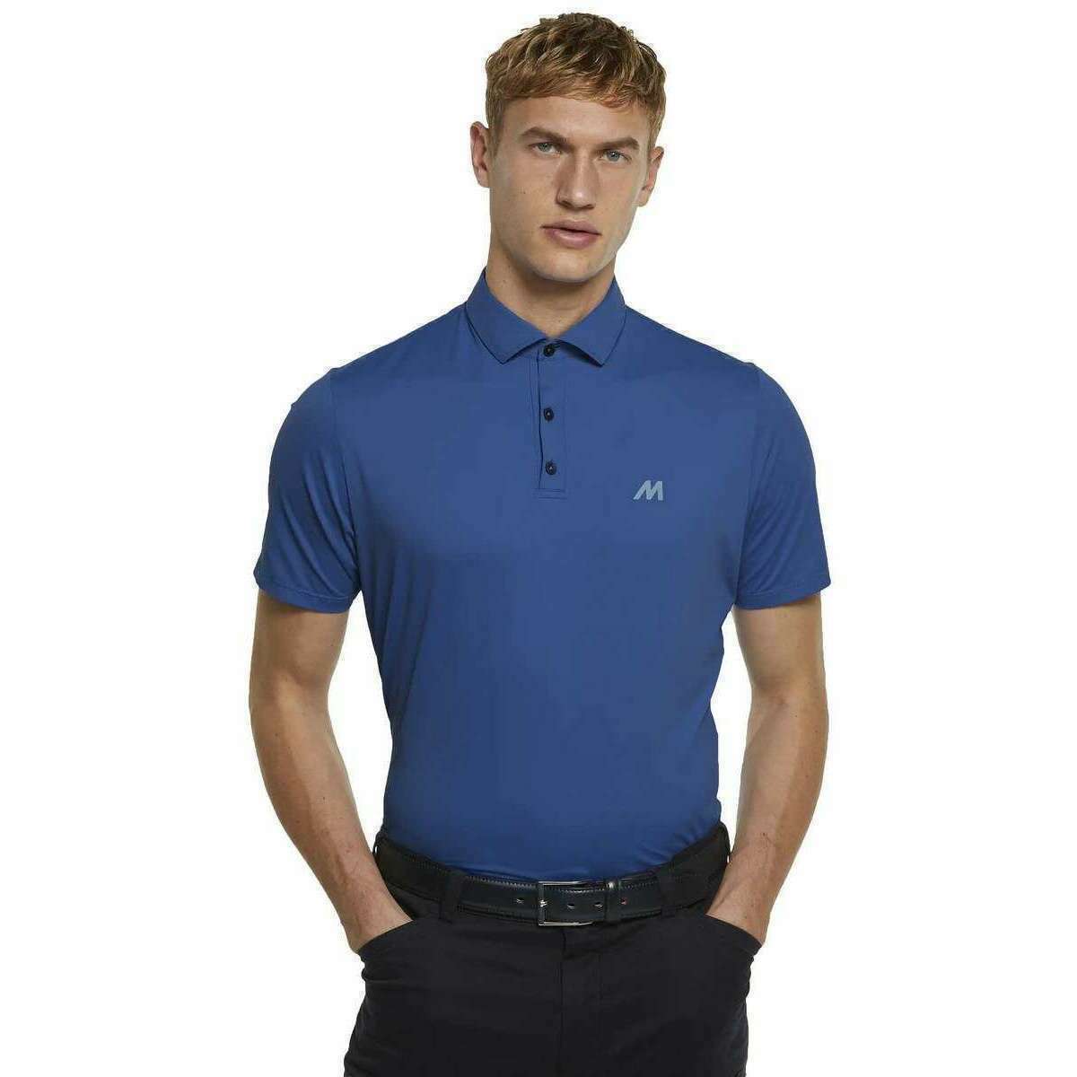 Meyer Tiger Performance Polo - Blue