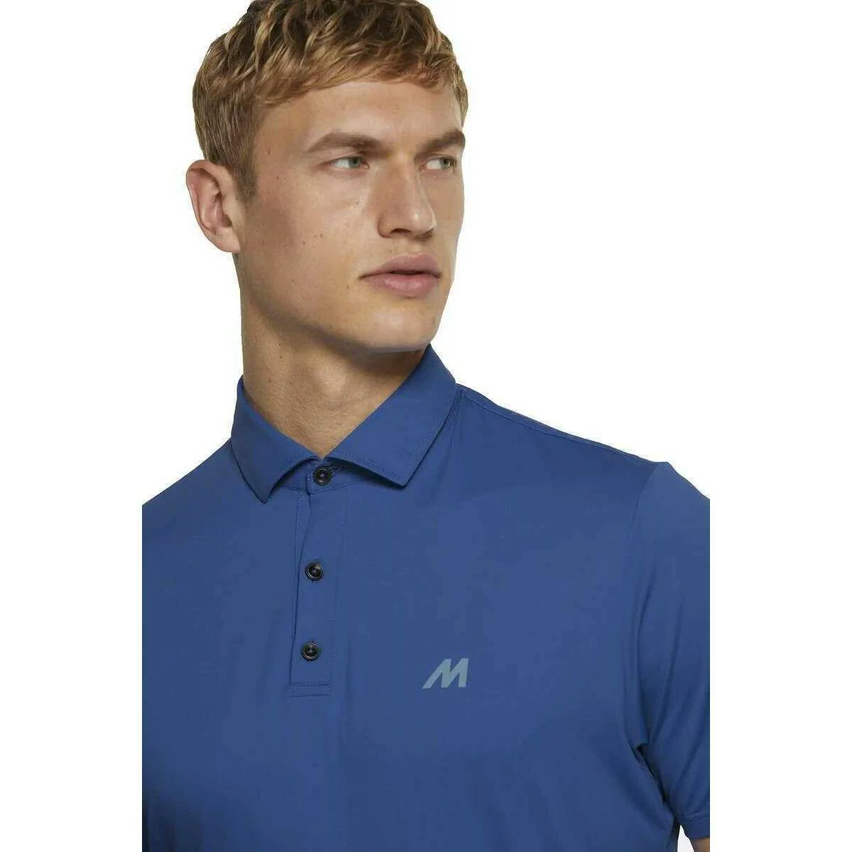 Meyer Tiger Performance Polo - Blue - Image 4