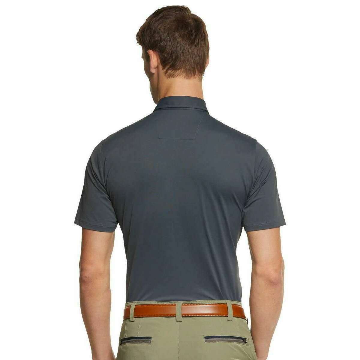 Meyer Tiger Performance Polo - Charcoal Grey - Image 2