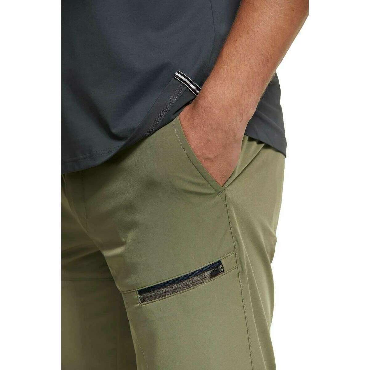 Meyer Tiger Performance Polo - Charcoal Grey - Image 6