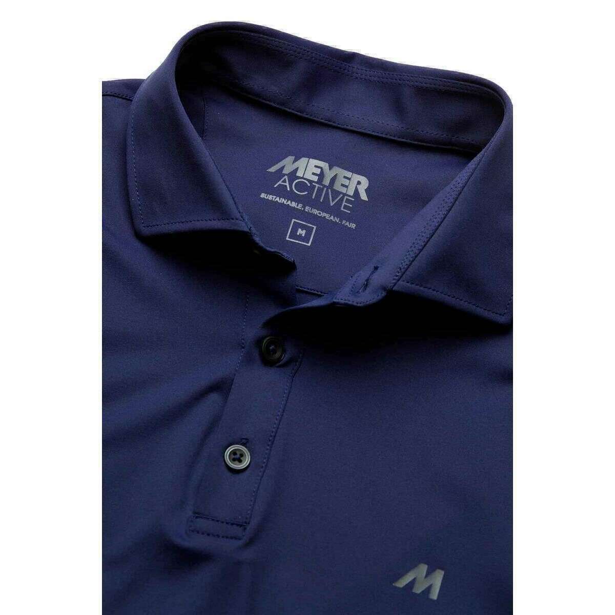 Meyer Tiger Performance Polo - Navy - Image 5