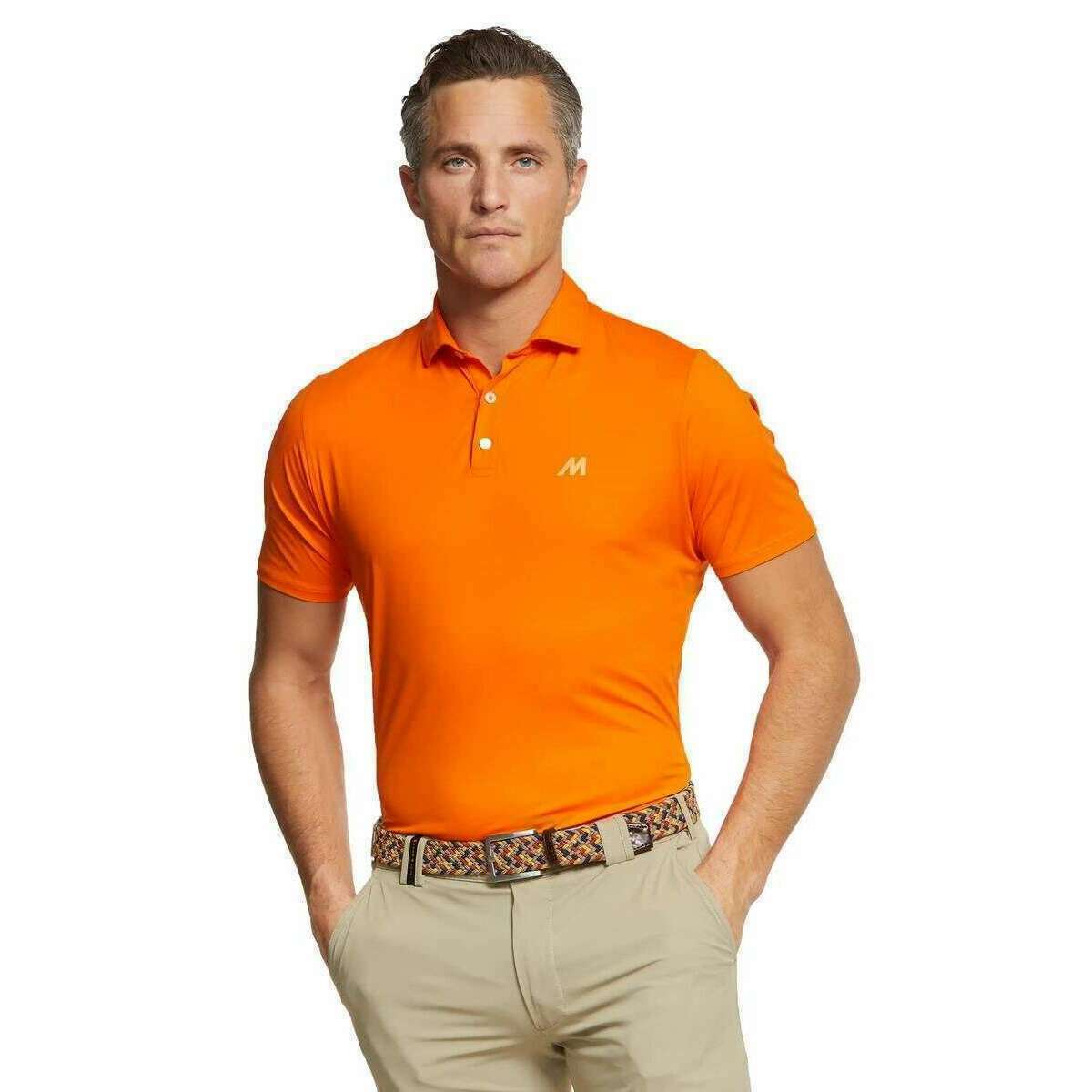 Meyer Tiger Performance Polo - Orange