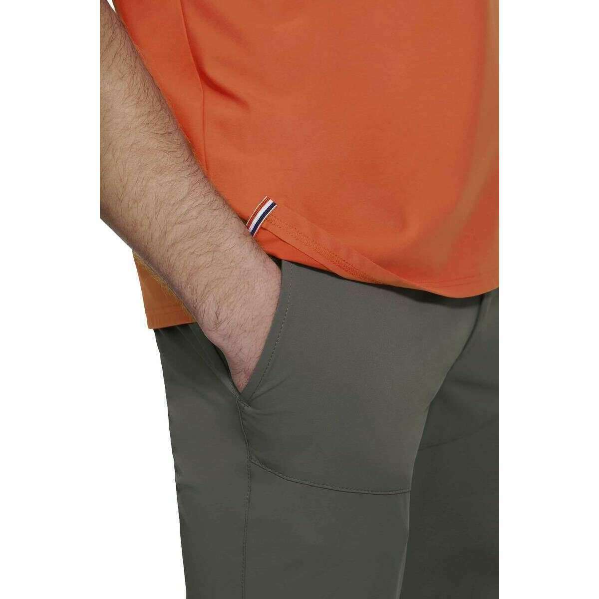 Meyer Tiger Performance Polo - Pumpkin Orange - Image 6