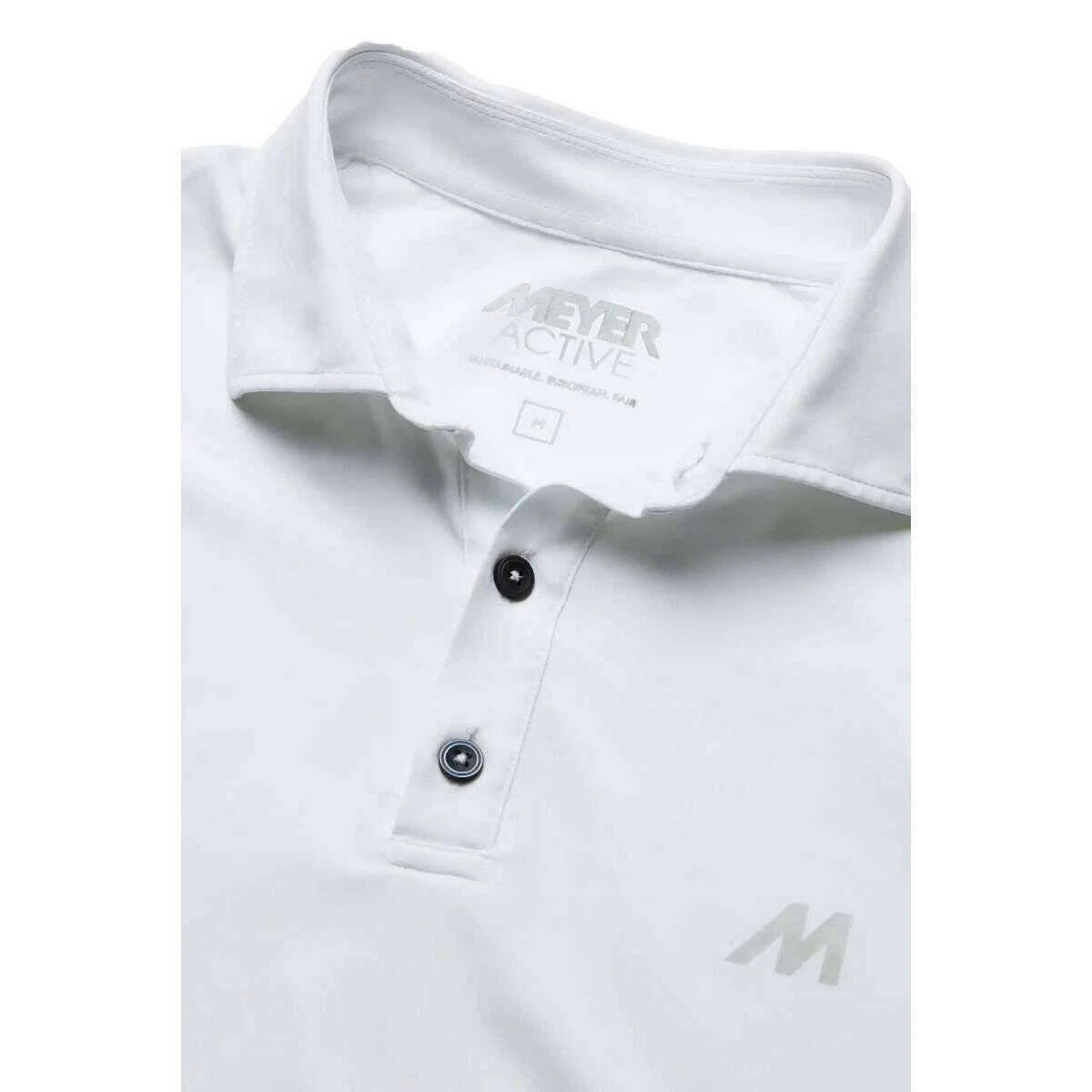 Meyer Tiger Performance Polo - White - Image 5