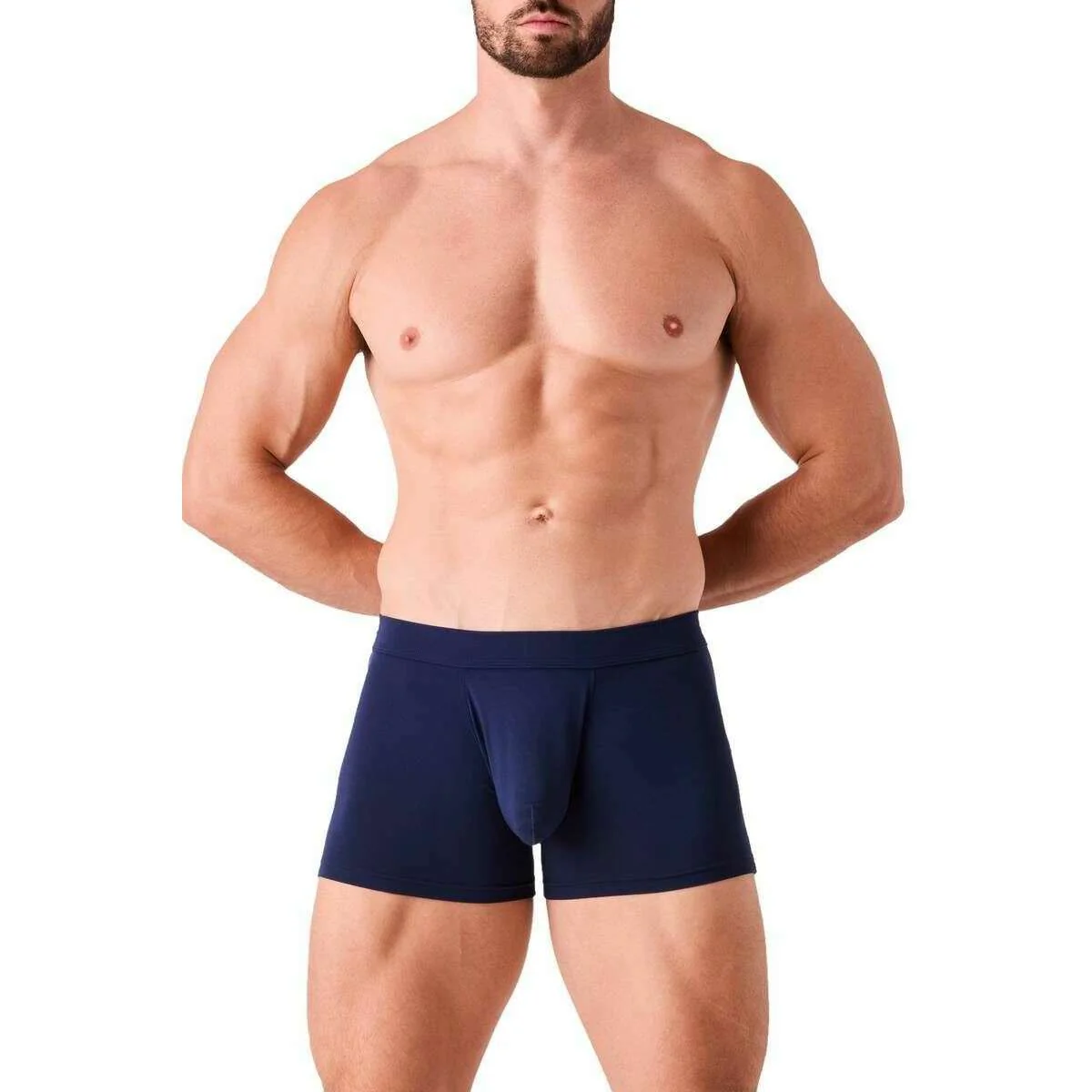 Obviously EliteMan Boxer Brief 3inch Leg - Abyss Navy - Image 4