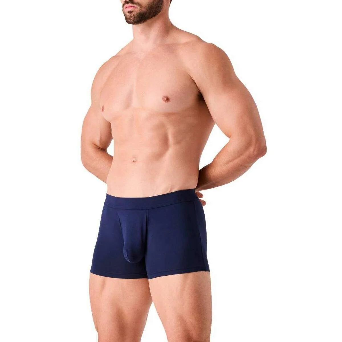 Obviously EliteMan Boxer Brief 3inch Leg - Abyss Navy - Image 6