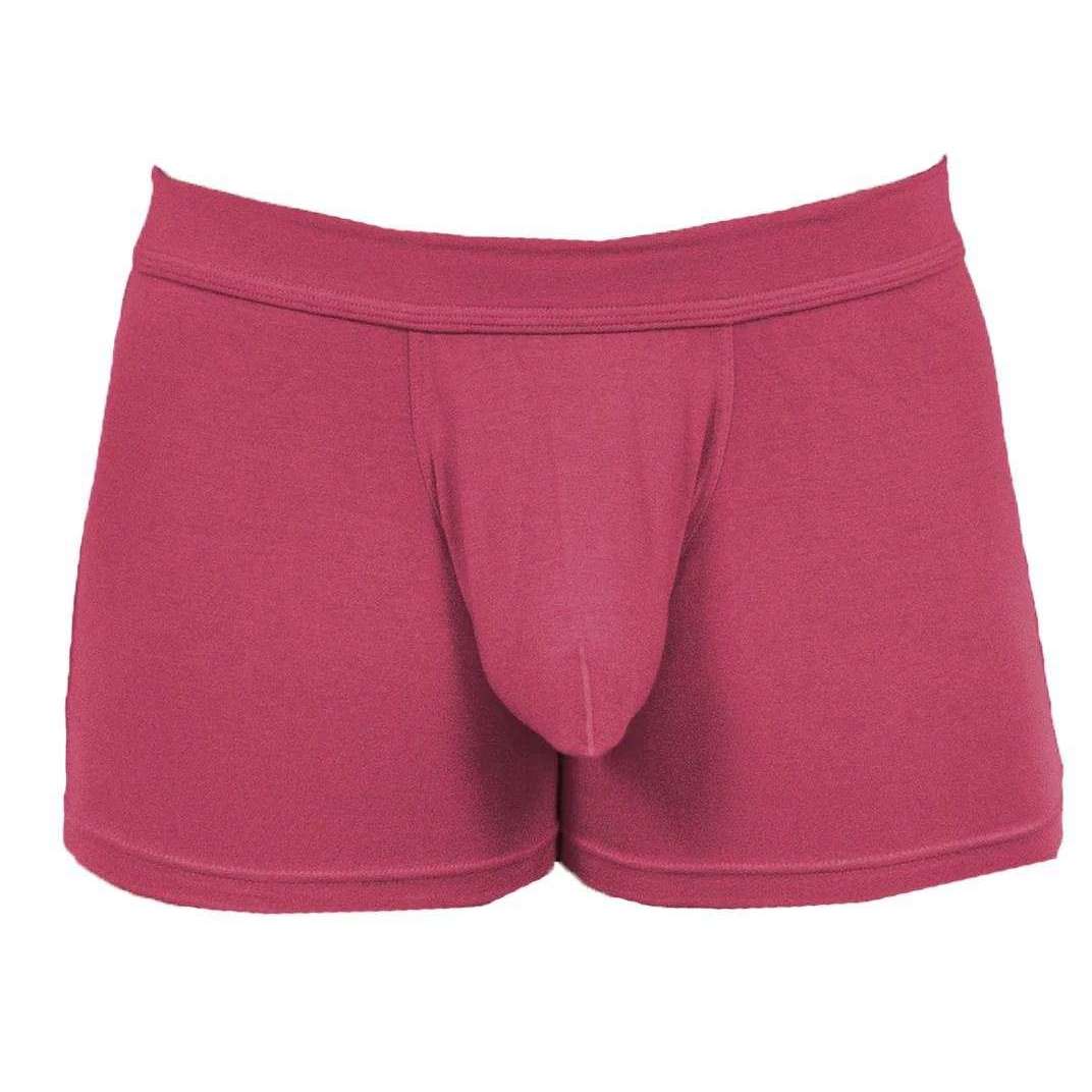 Obviously EliteMan Boxer Brief 3inch Leg - Brick Red
